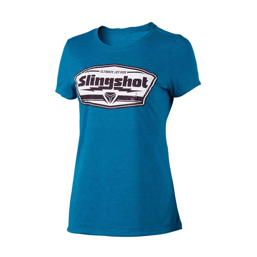 Polaris Short-Sleeve Badge T-Shirt Teal Womens