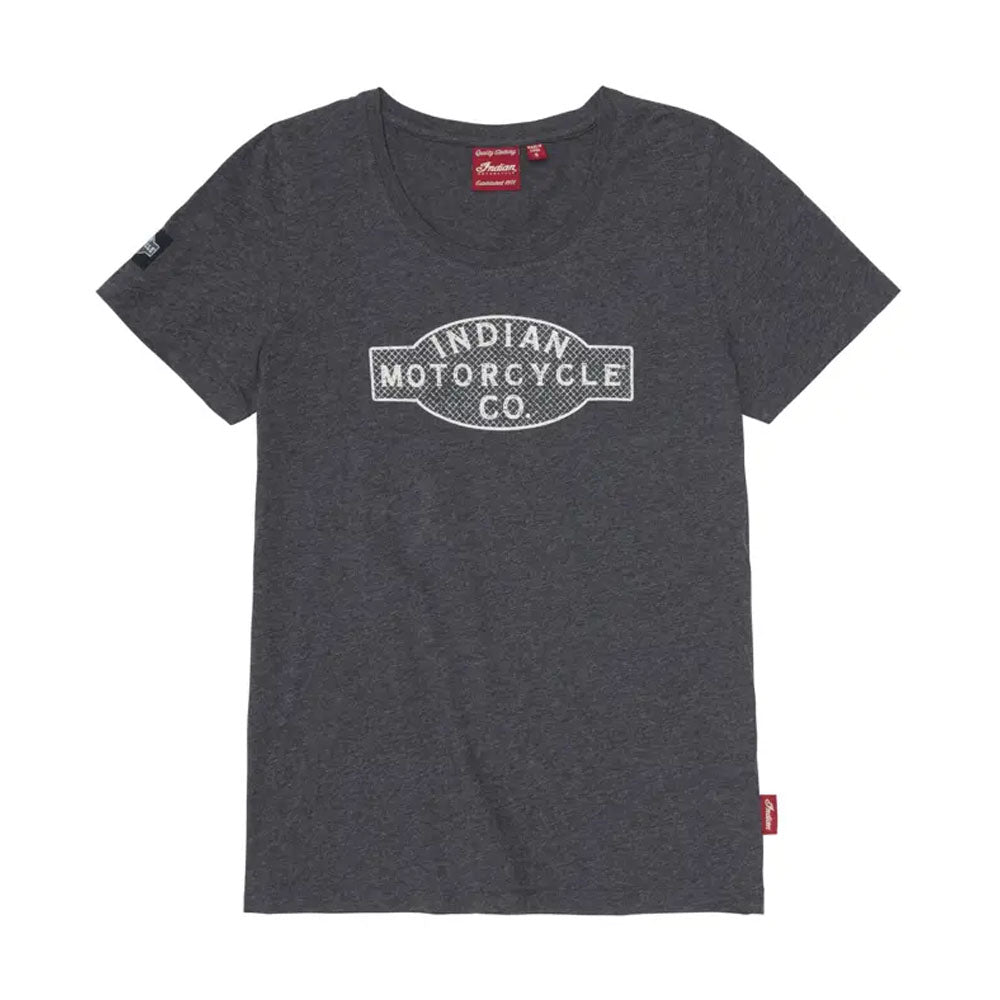 Indian Motorcycle Womens Factory Sign T-Shirt