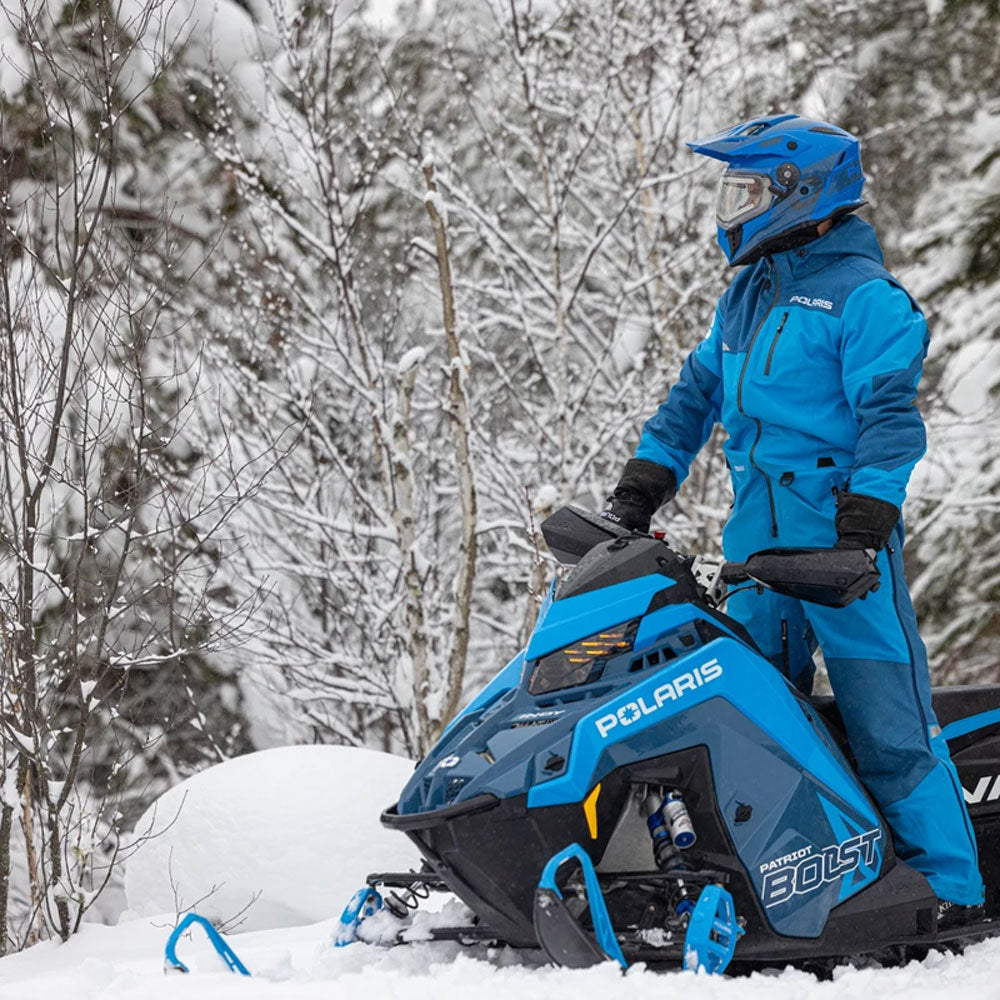 Polaris Men's TECH54 Backcountry Snowmobile Monosuit Blue