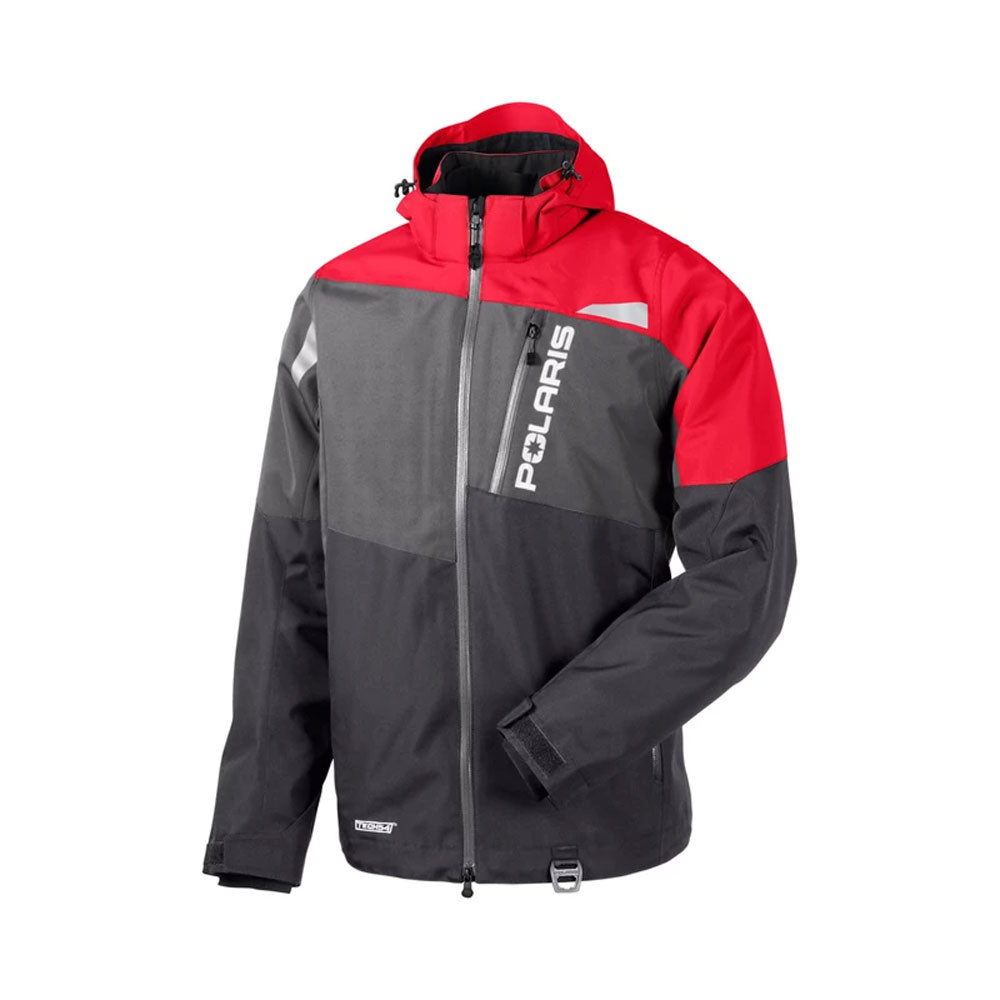 Polaris Men's TECH54 Switchback Jacket Red/Gray Mens