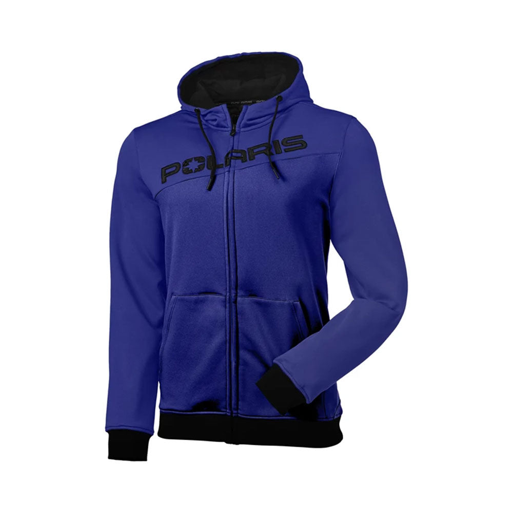 Polaris Men's Tech Full-Zip Hoodie Blue Mens