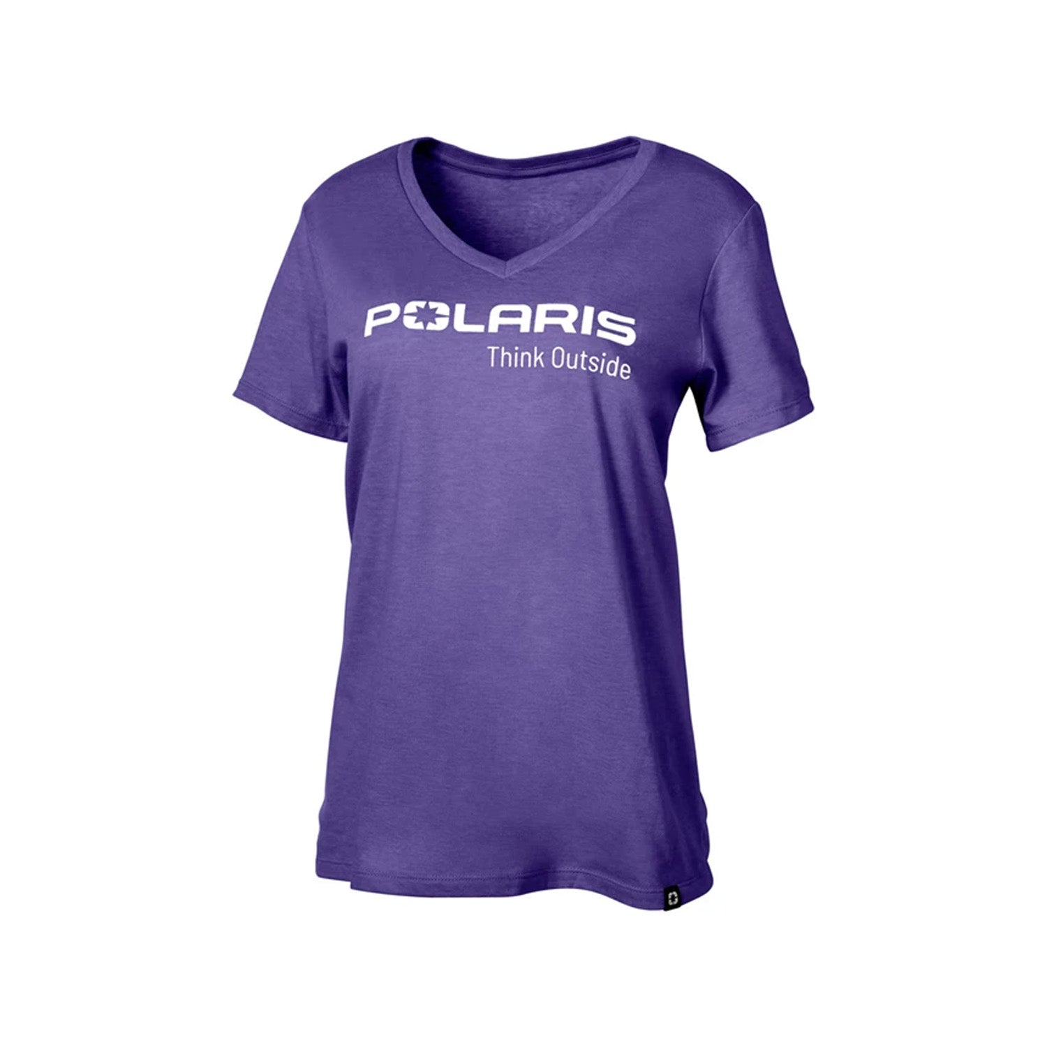 Polaris Women's Think Outside Tee Heathered Purple Womens