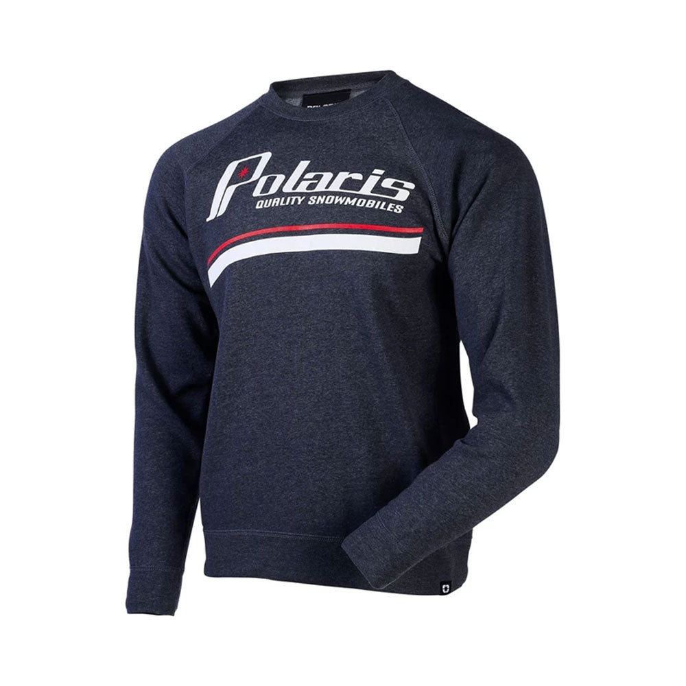 Polaris Men's Heritage Crew Neck Sweatshirt Navy Mens