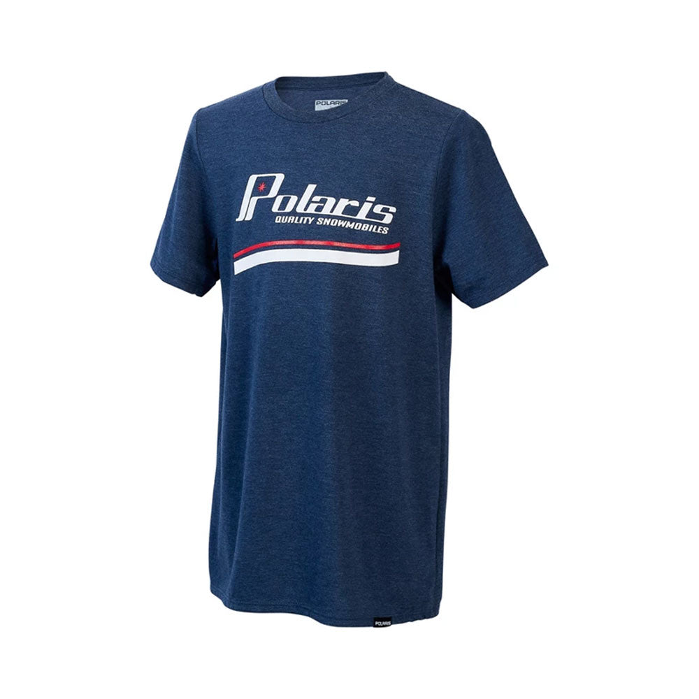 Polaris Youth Heritage Tee Navy Unisex-Child
