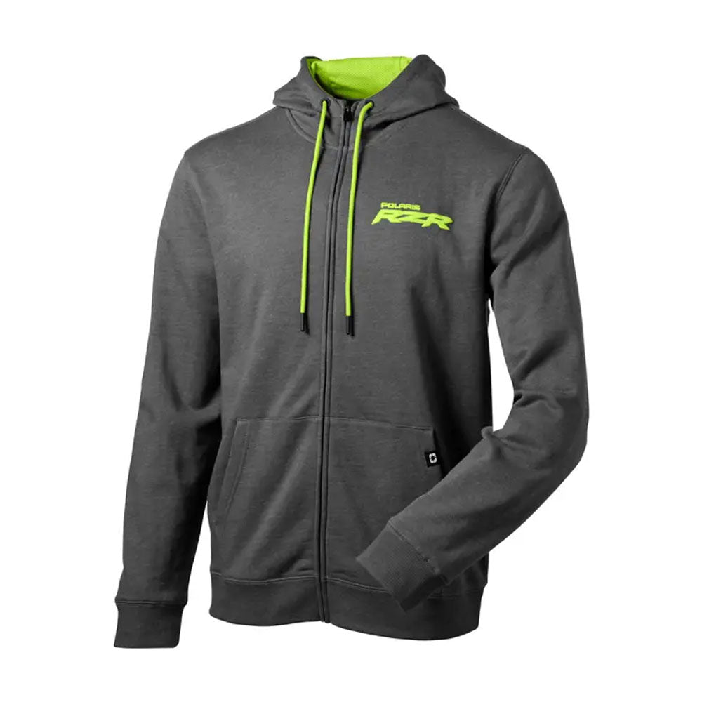 Polaris Mens RZR Logo Full Zip Hoodie