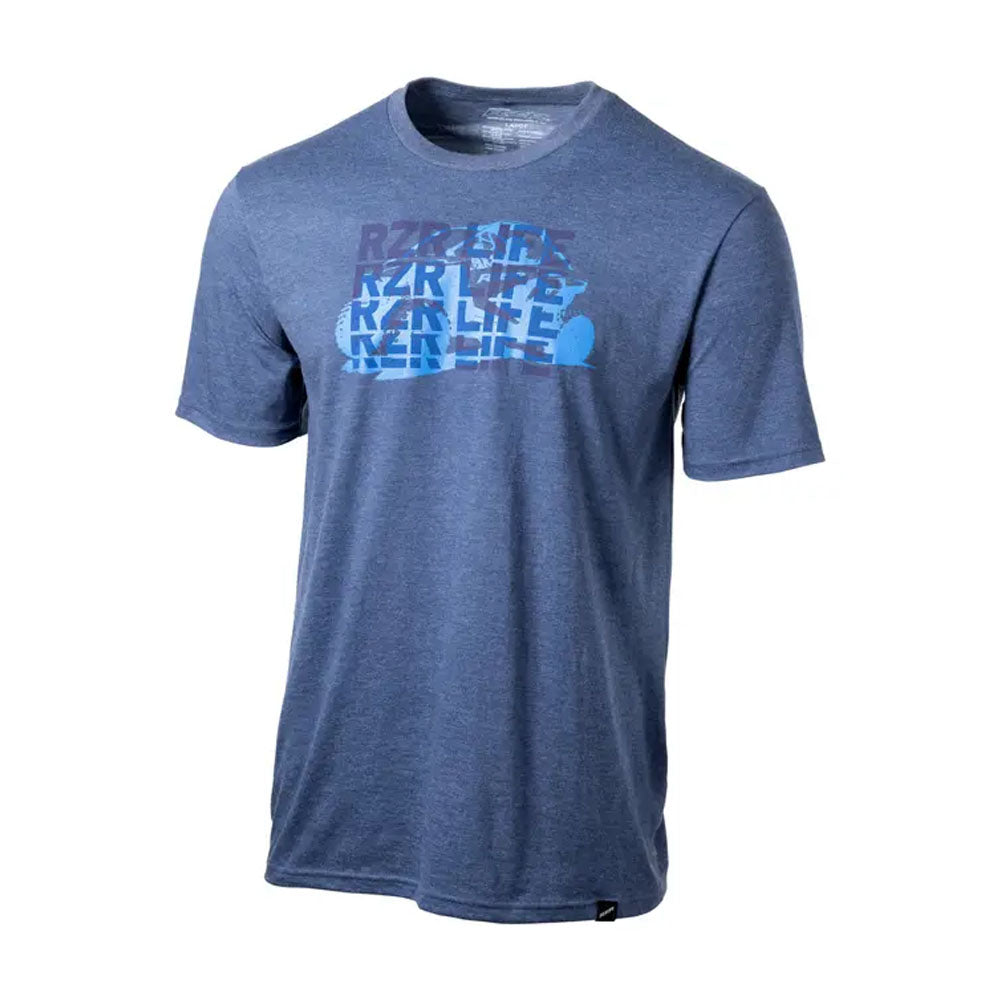 Polaris Mens RZR Life T-Shirt Navy Mens