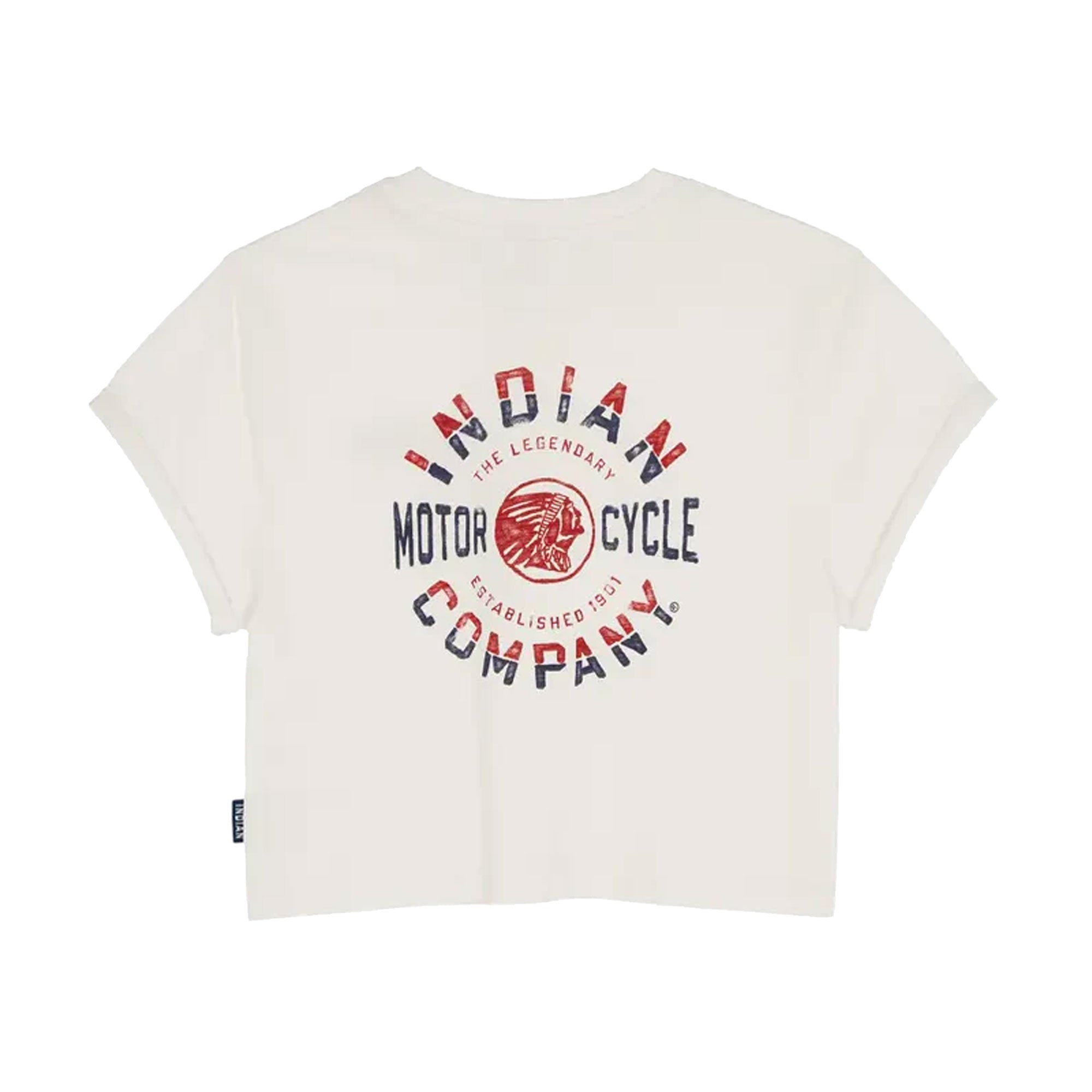 Indian Motorcycle Cropped Legendary Pocket T-Shirt