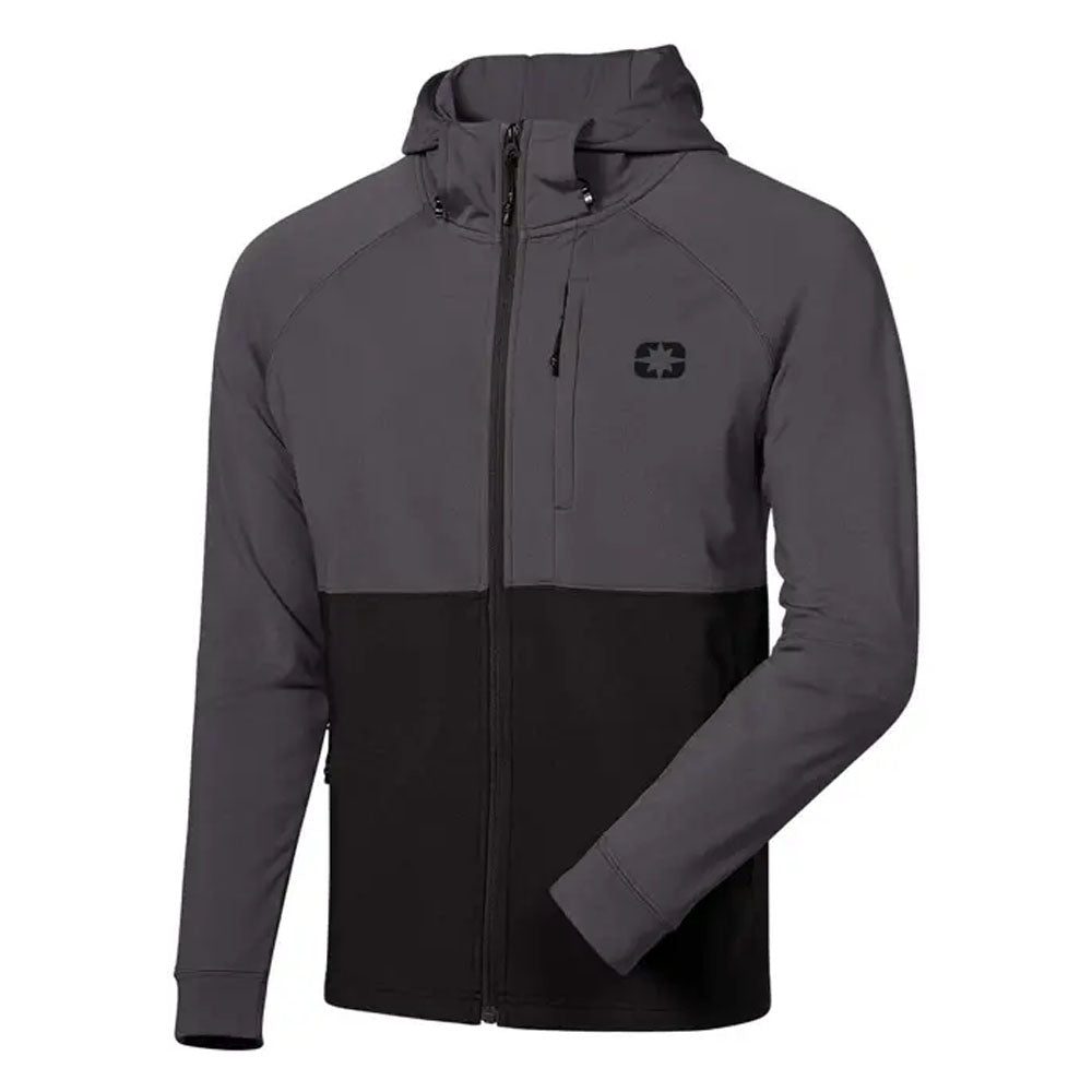 Polaris Men's Tech Full-Zip Hoodie Black/Grey Mens