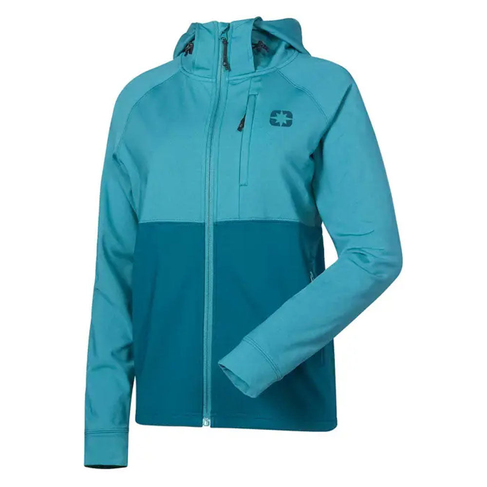 Polaris Women's Tech Full-Zip Hoodie Teal Womens