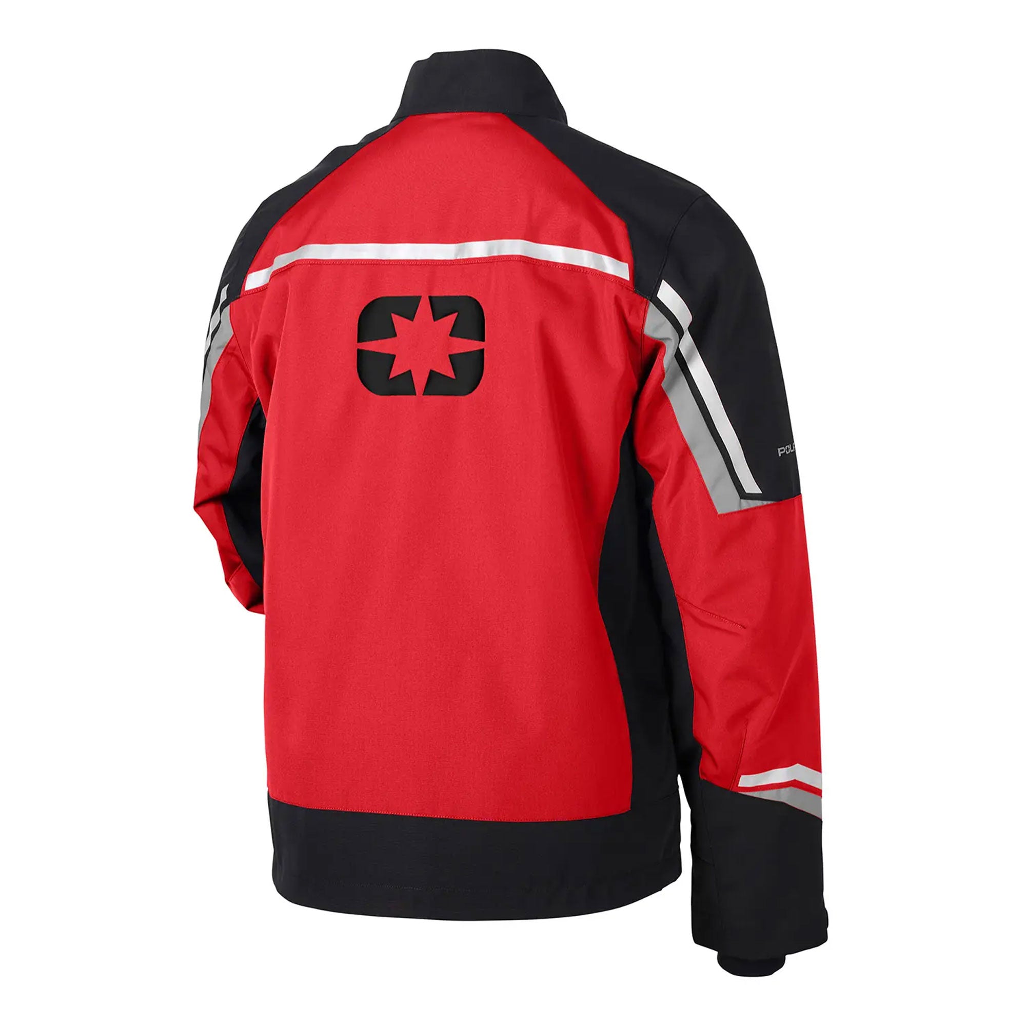 Polaris Mens Northstar Jacket 3.0 Waterproof Breathable 3M Durable Black Red