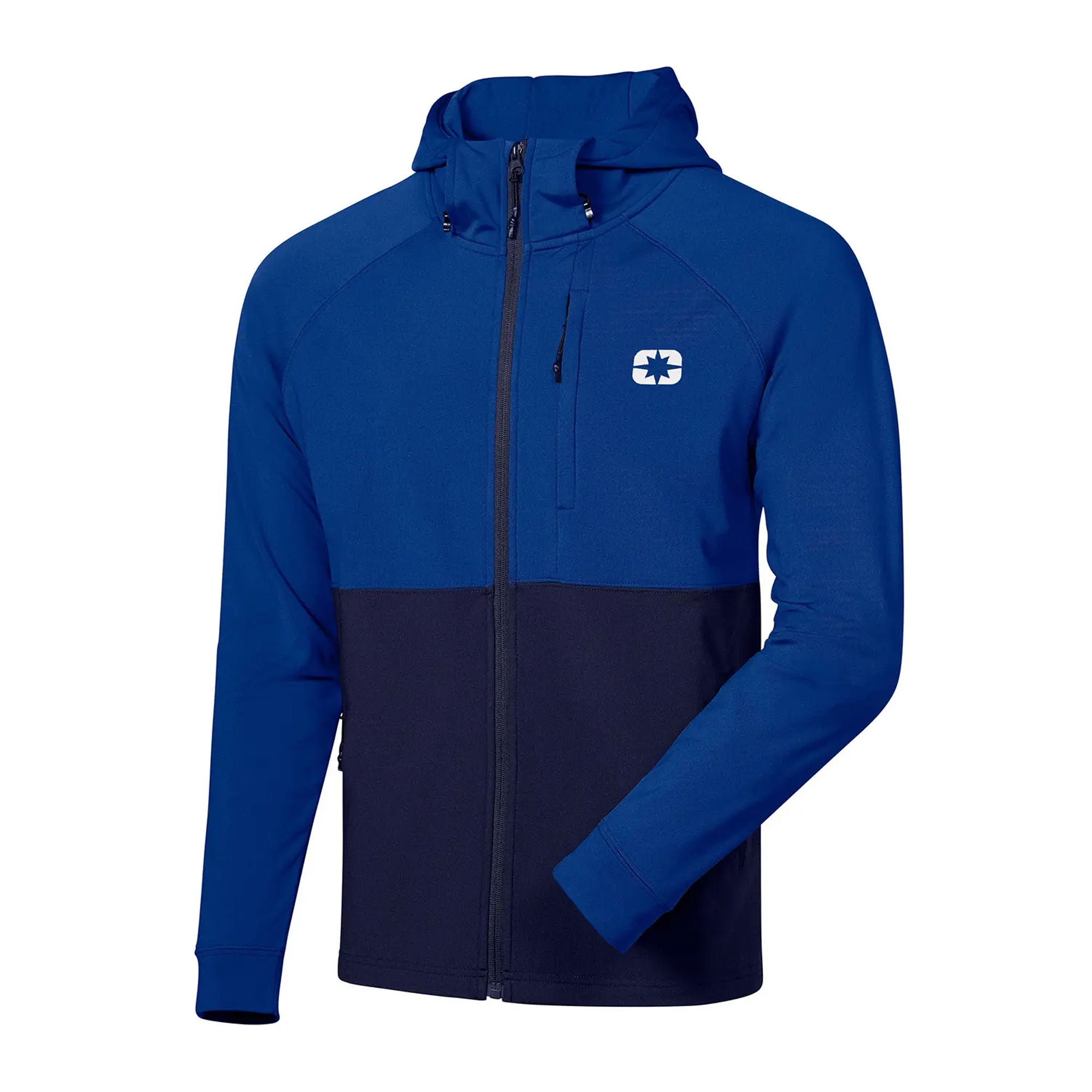 Polaris Men's Tech Full-Zip Hoodie Blue/Black Mens