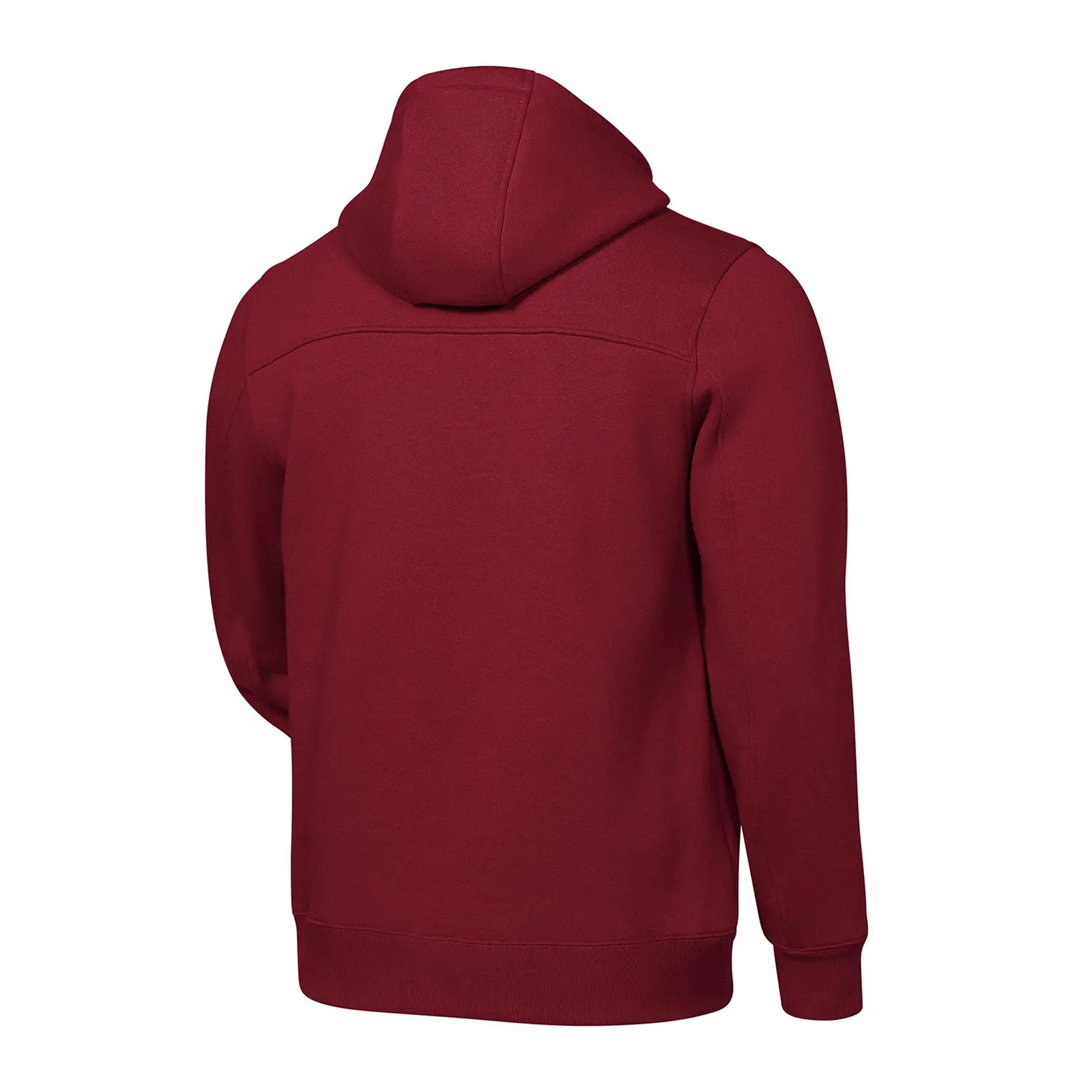 Polaris Mens Odyssey Hoodie Warm Soft Comfortable Cotton Blend Burgundy