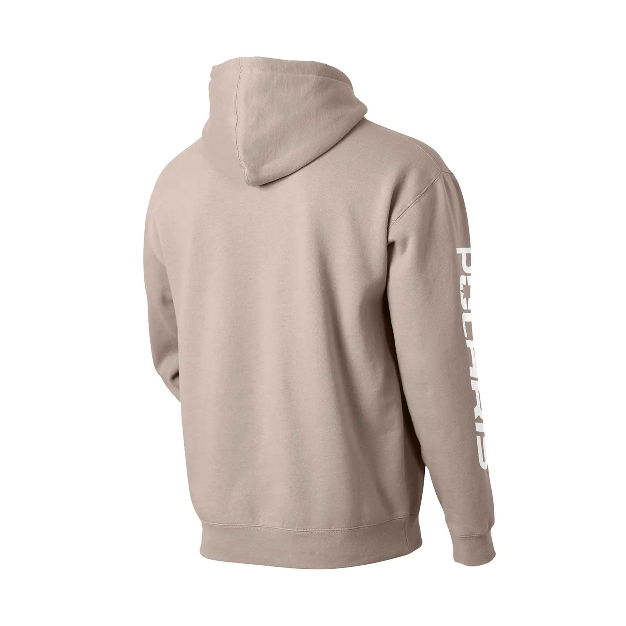 Polaris Mens Block '54 Hoodie Soft Comfortable Fit Warm Cotton Blend Sand