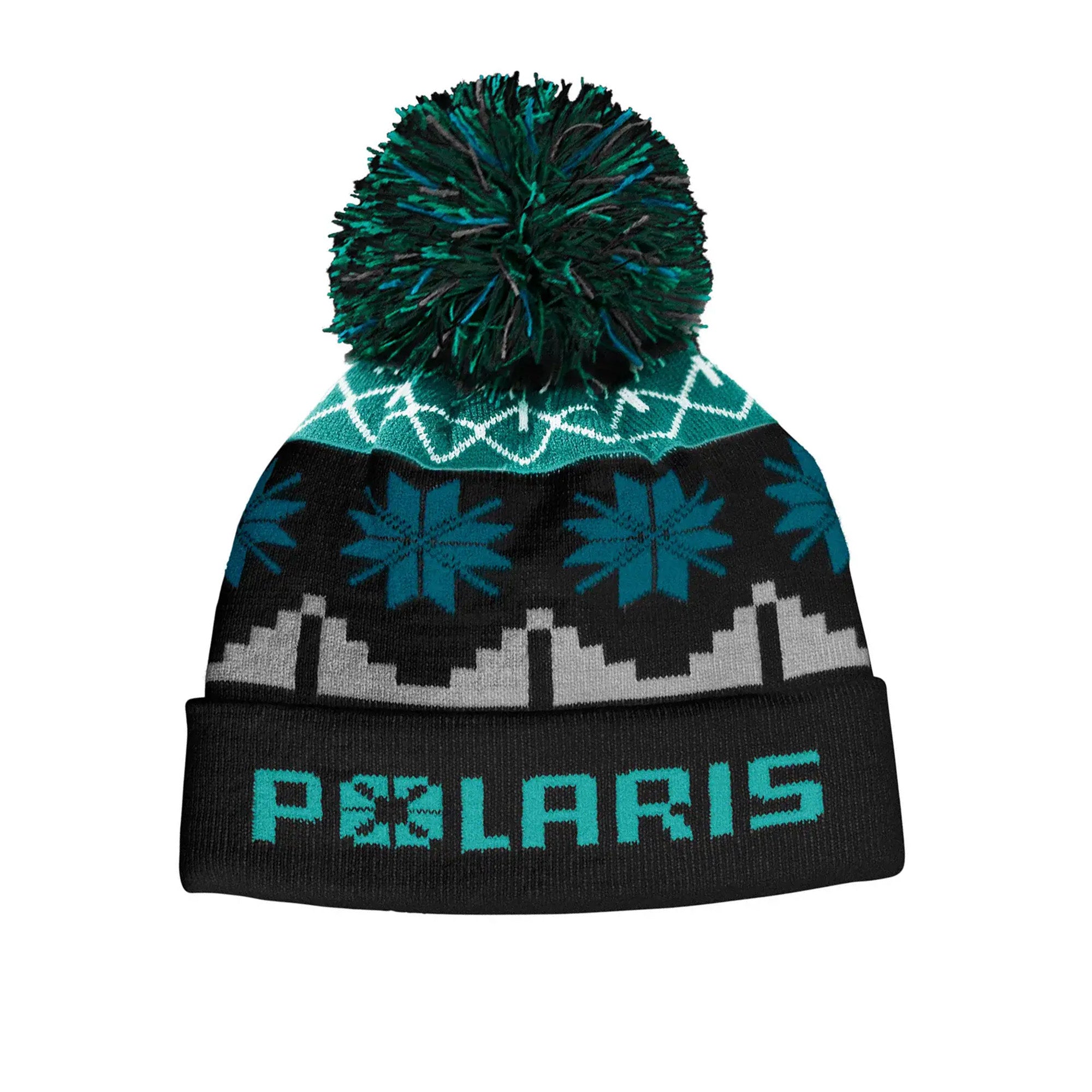 Polaris 2866485 Youth Fair Isle Pom Beanie