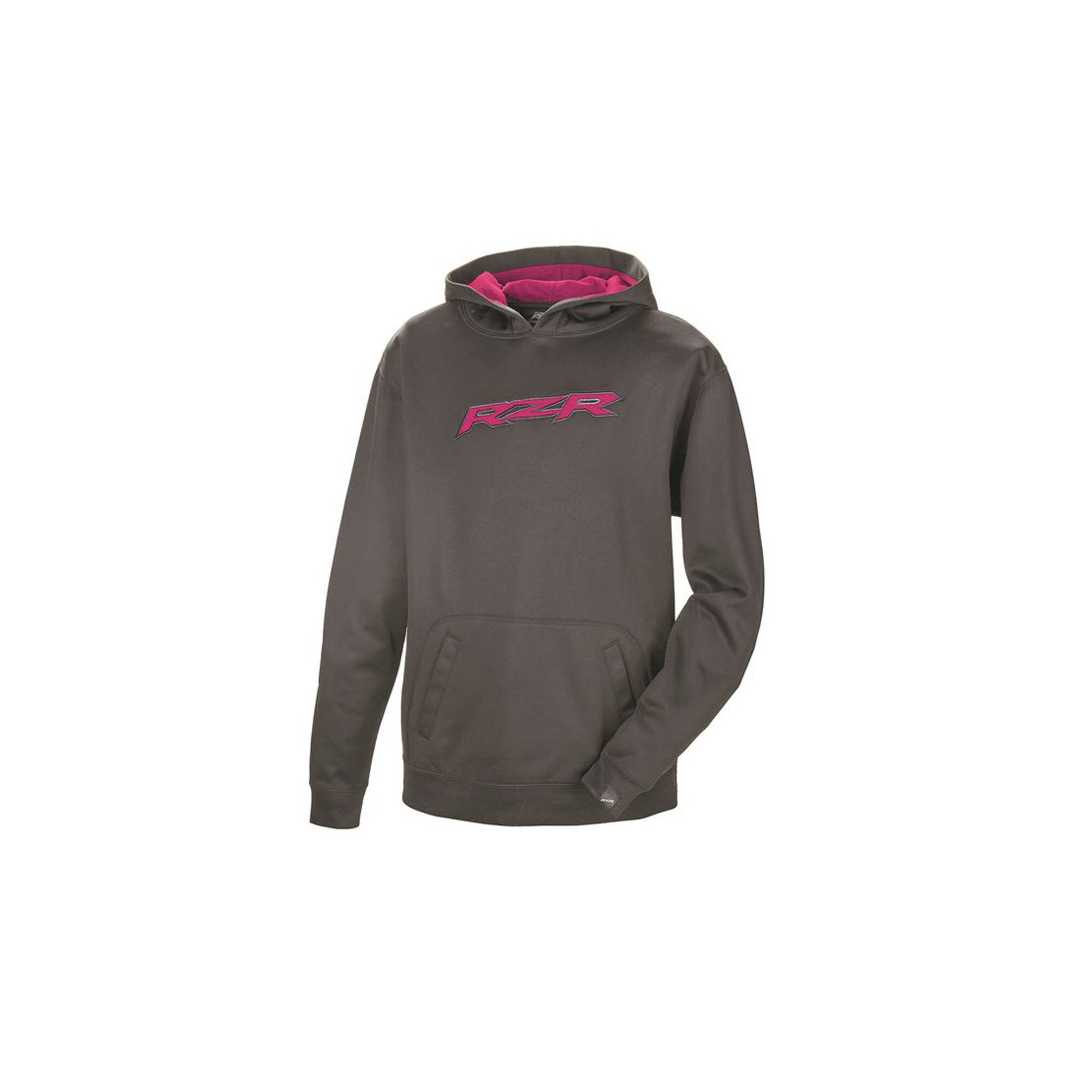 Polaris RZR Vapor Pullover Hoodie Grey/Pink Unisex-Child