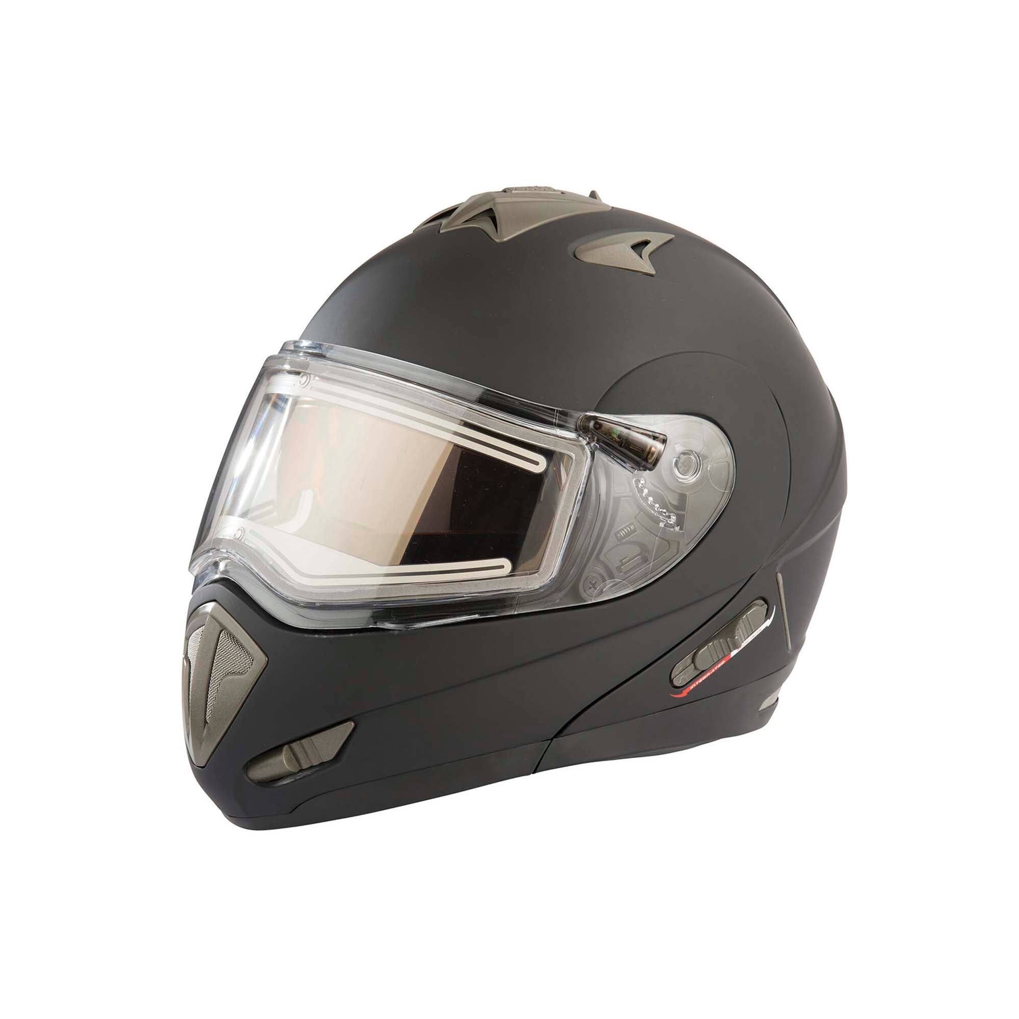Polaris Modular 1.0 Snowmobile Helmet Matte Black Unisex-Adult