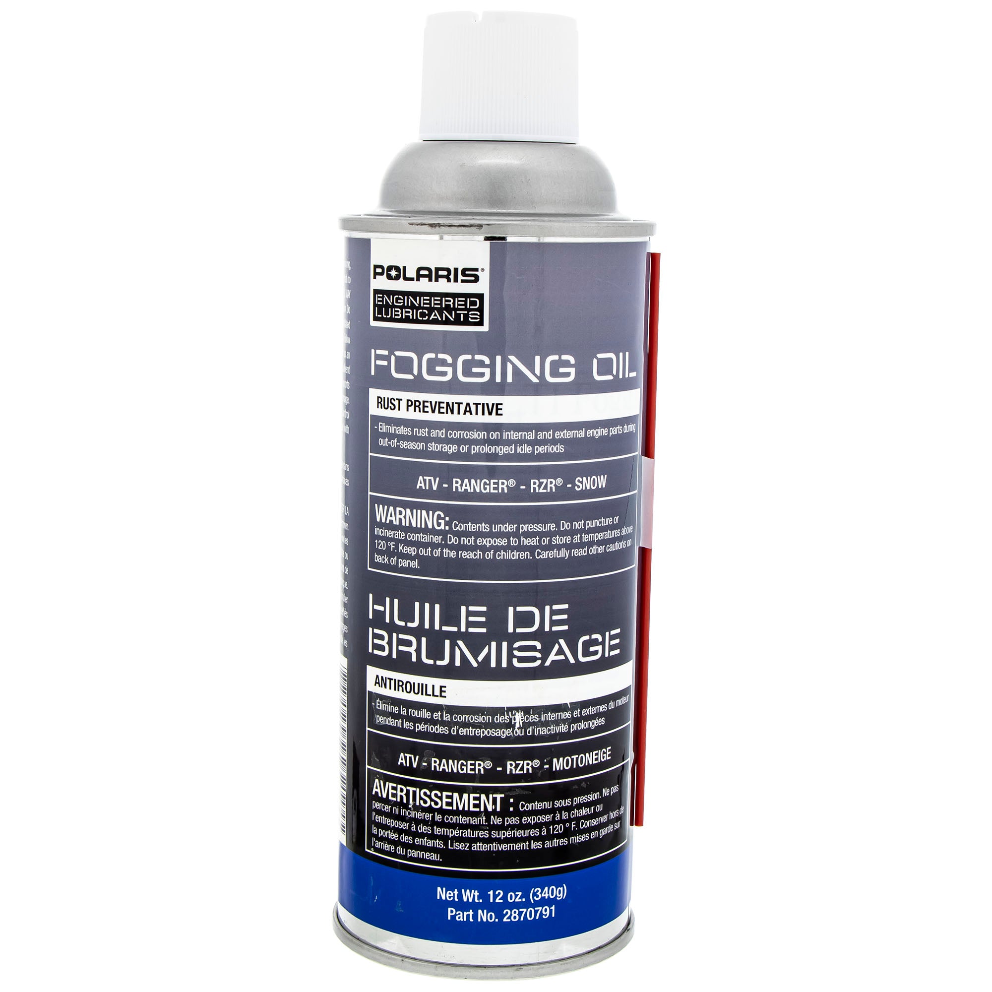 Polaris 2870791 Fogging Oil Rust Preventative 12oz RZR Ranger Sportsman 1000 900