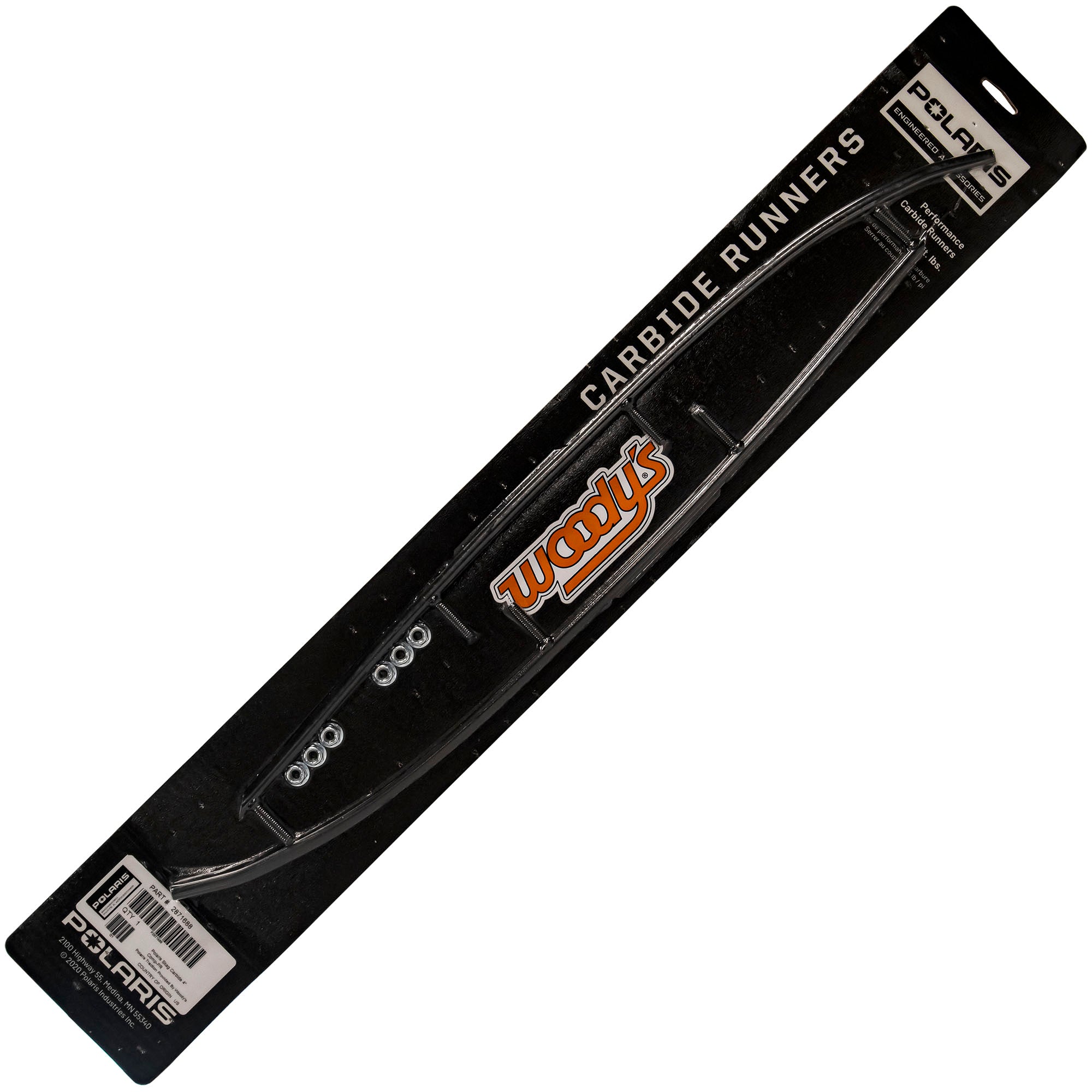 Polaris 2871688 Carbide 4" Skag Kit Indy RMK XLT 900 800 500 550 600 XC SP