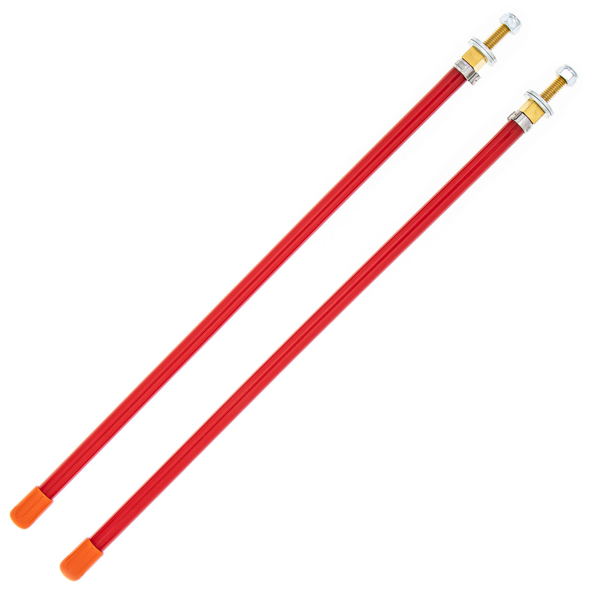Polaris Red Glacier Plow Guide Markers 2872726
