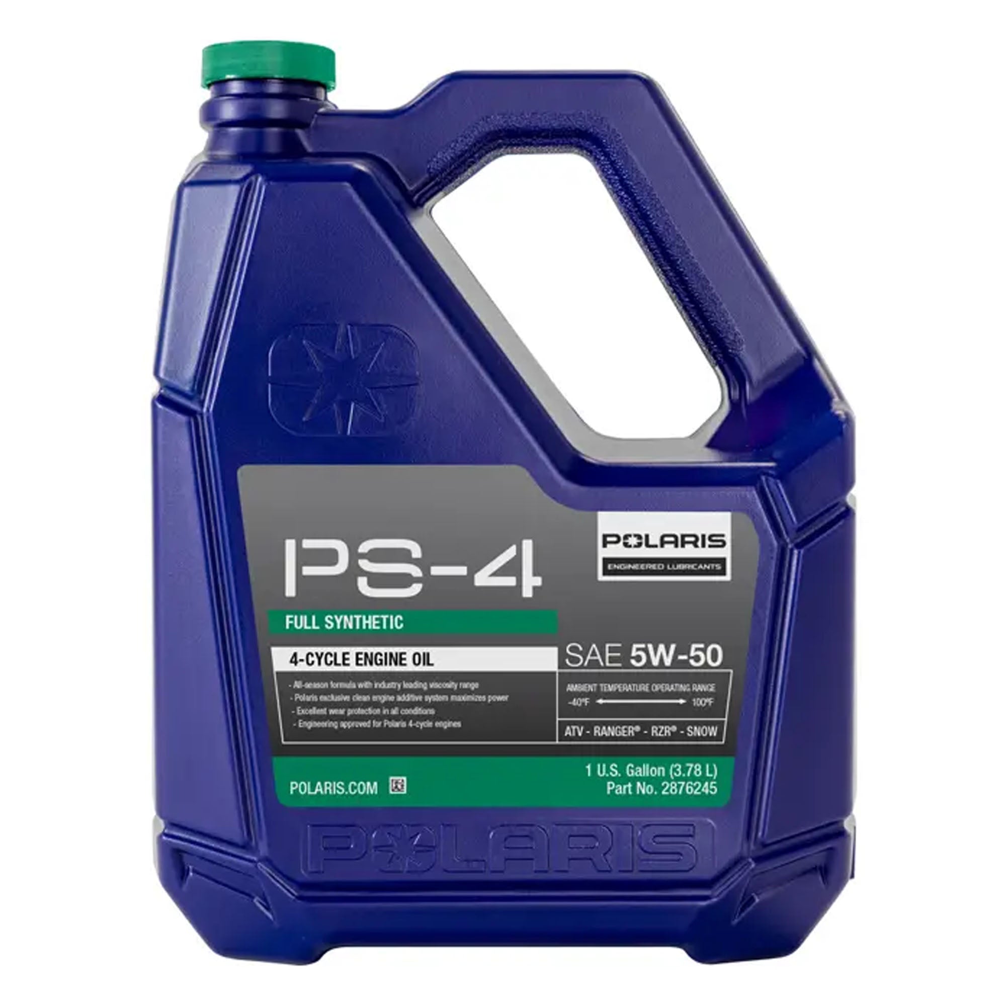 Polaris 2876245 PS-4 Oil 1 Gallon Jug Ranger Crew 2871844 2025