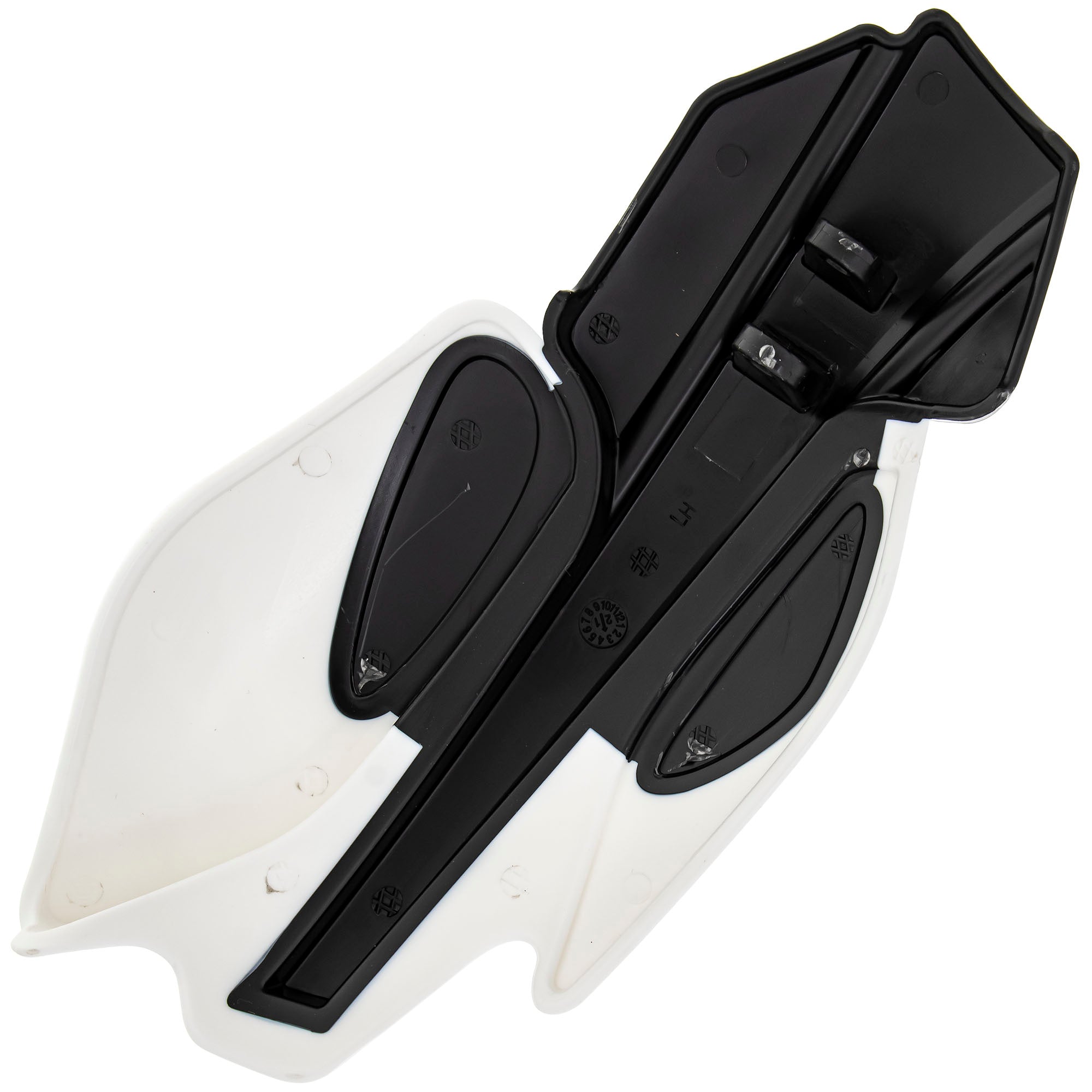 Polaris 2876883 White Hand Wind Guard 1993- 2020 Scrambler 570 Sportsman 1000