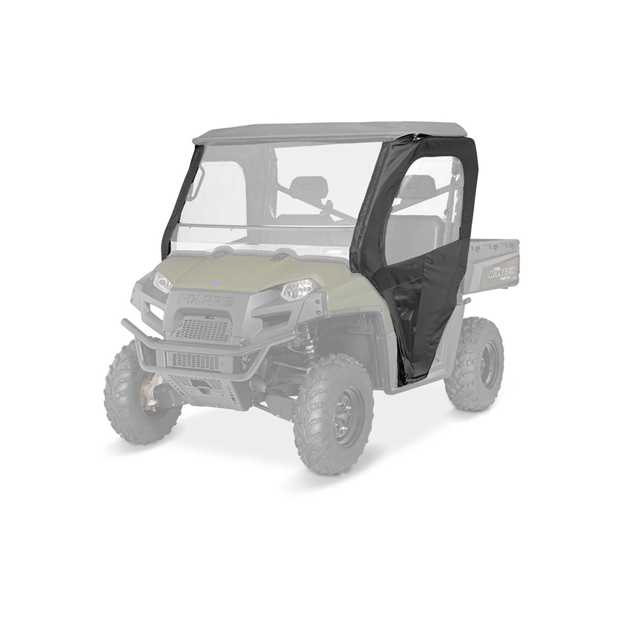 Polaris 2876962-067 Gloss Black Doors Canvas Cab Enclosure Ranger 570 2016-2023