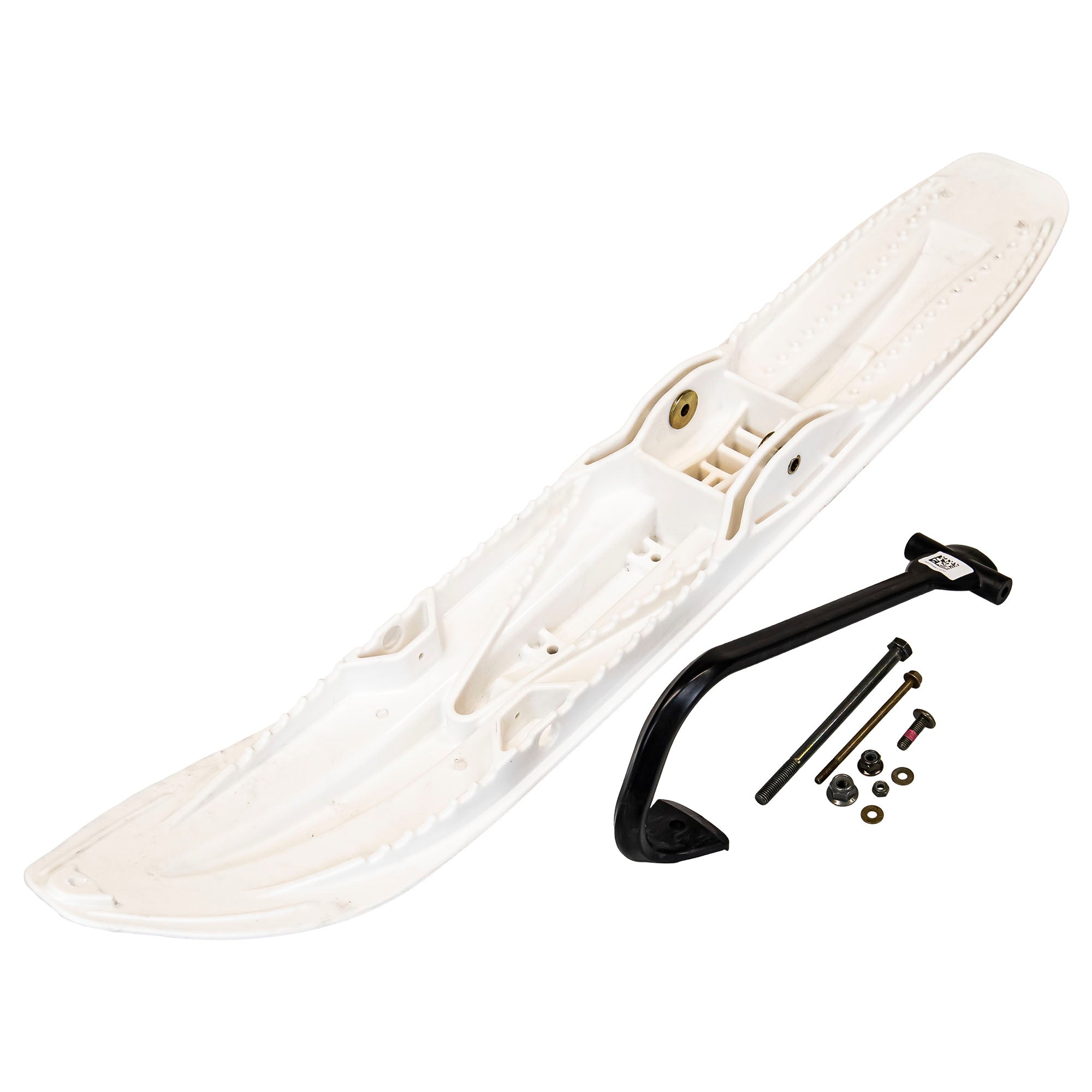 Polaris 2877679-570 Matte White Deep Snow Gripper Ski Indy Rush Switchback 900