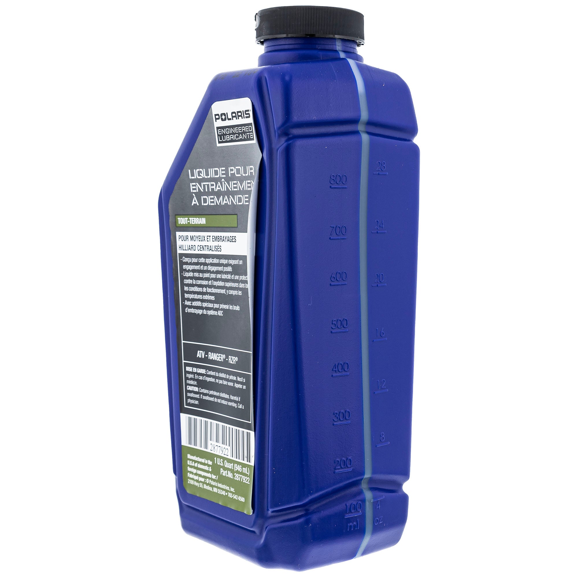 Polaris 2877922 Demand Drive Fluid 1 Qt For Ace Ranger Sportsman Rzr 2871654