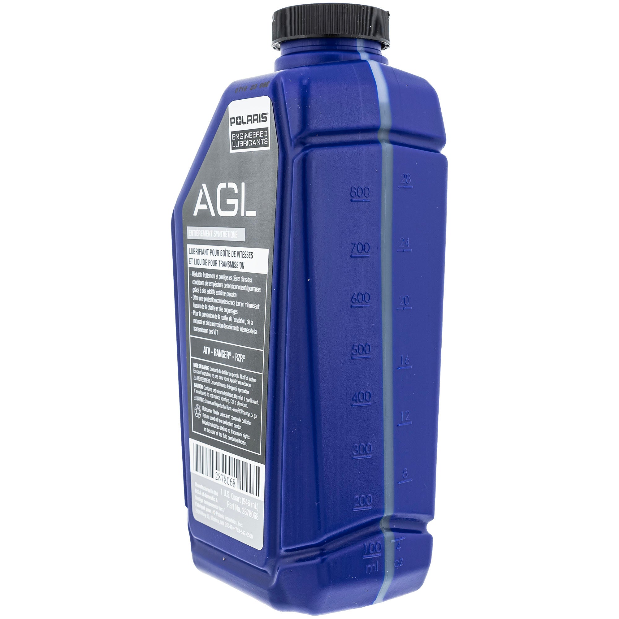 Polaris 2878068 Genuine OEM 1 Quart AGL Full Synthetic Gearcase Lubricant Transmission
