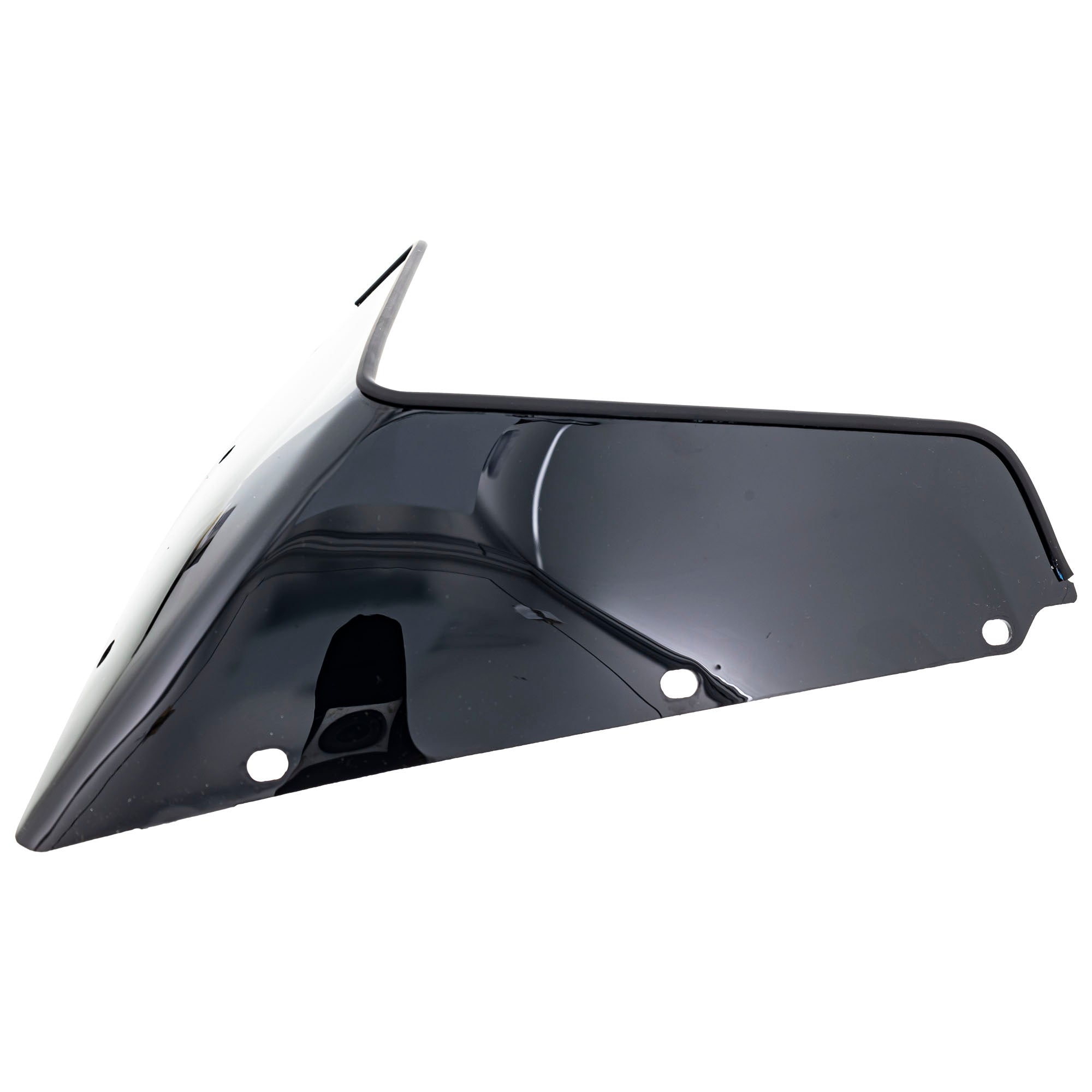 Polaris Pro Ride Low 7" Black Windshield 2878779