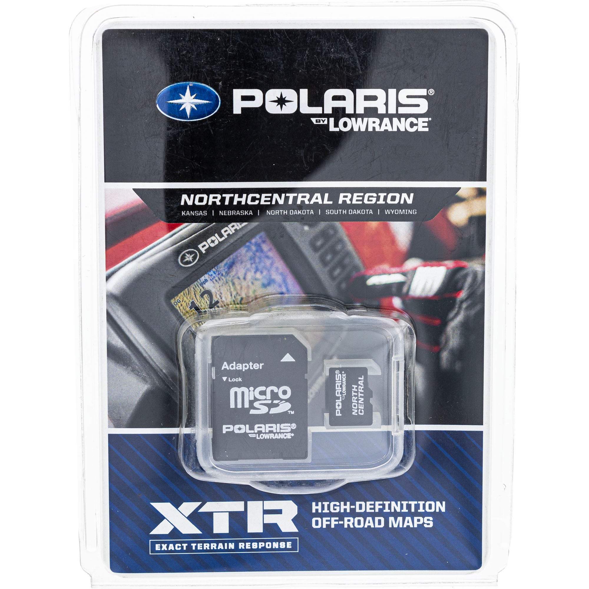 Lowrance Polaris 2879426 North Central GPS HD Map Card 1000 900 800 500 850 XP