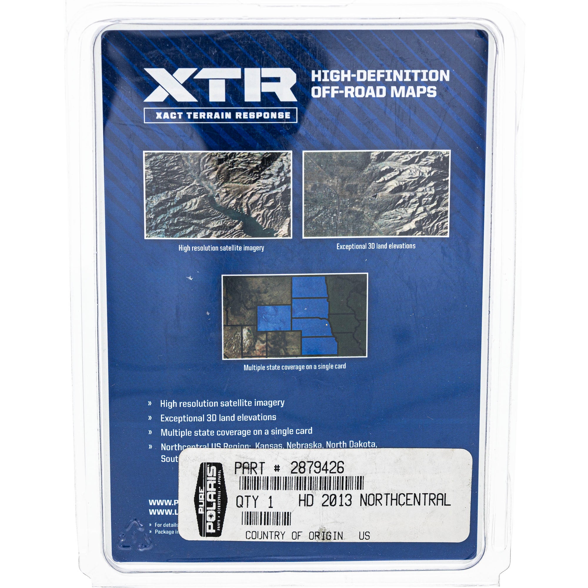 Genuine OEM Lowrance GPS Map Card