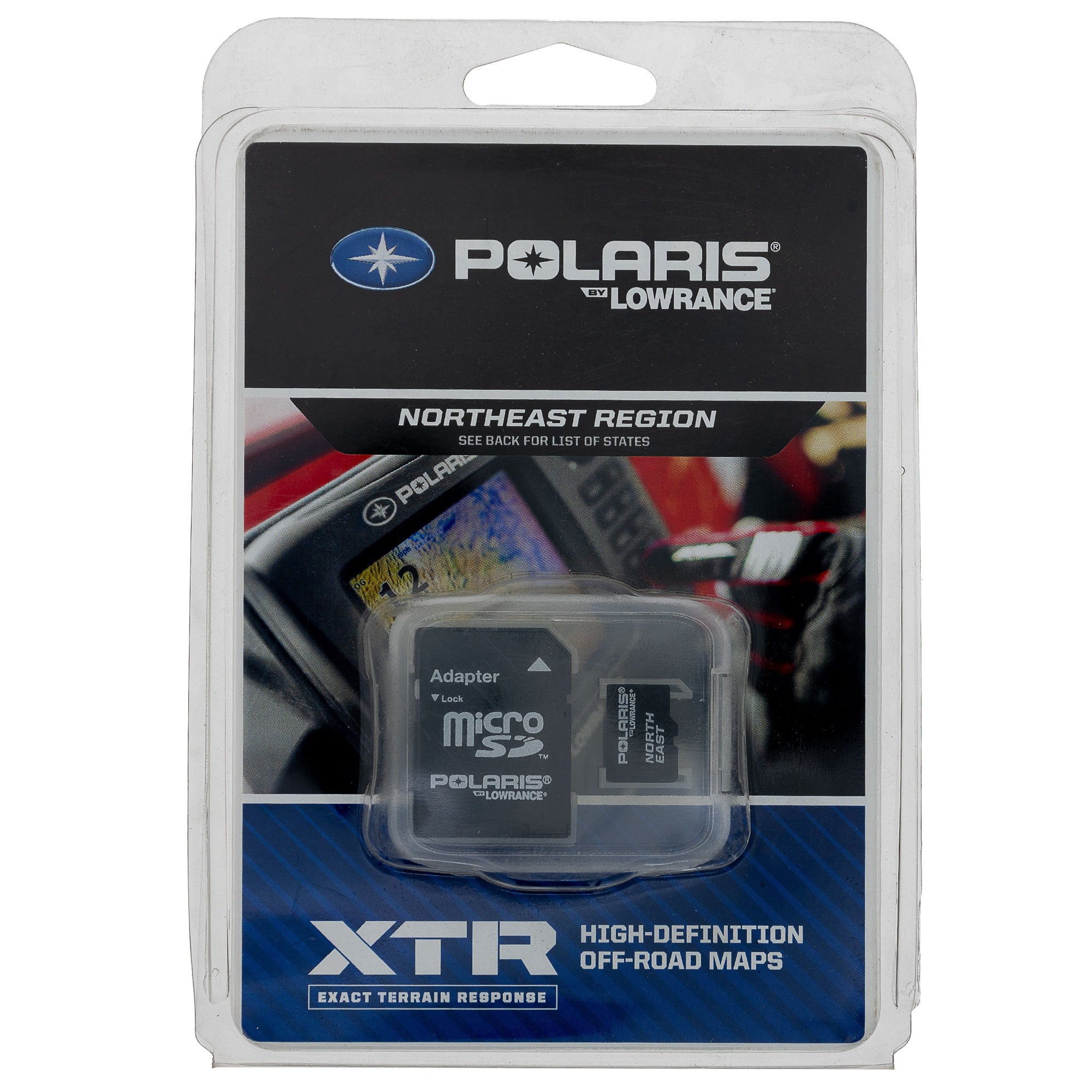 Lowrance Polaris 2879430 Northeast GPS HD Map Card 1000 900 800 500 850 XP XC