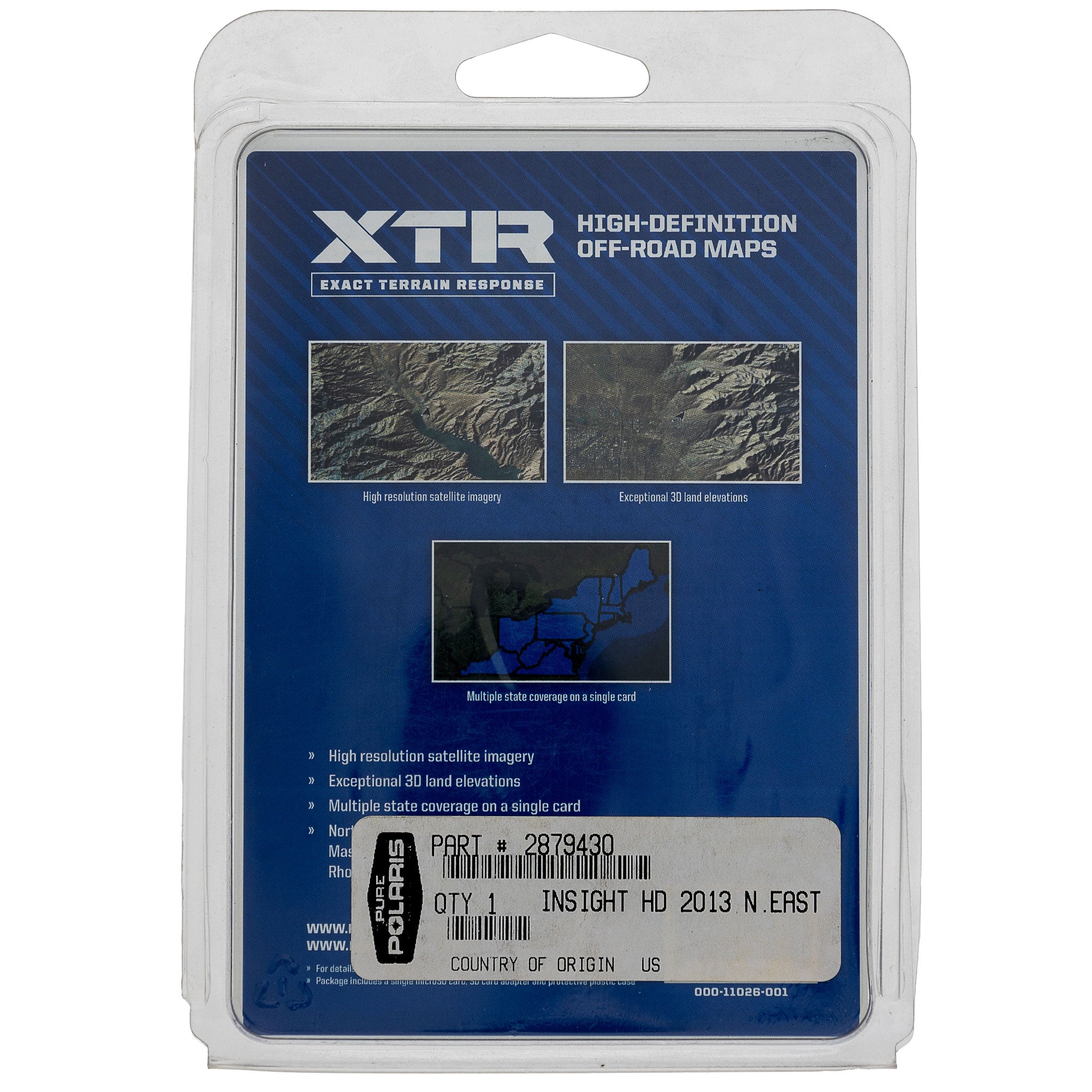 Genuine OEM Lowrance GPS Map Card