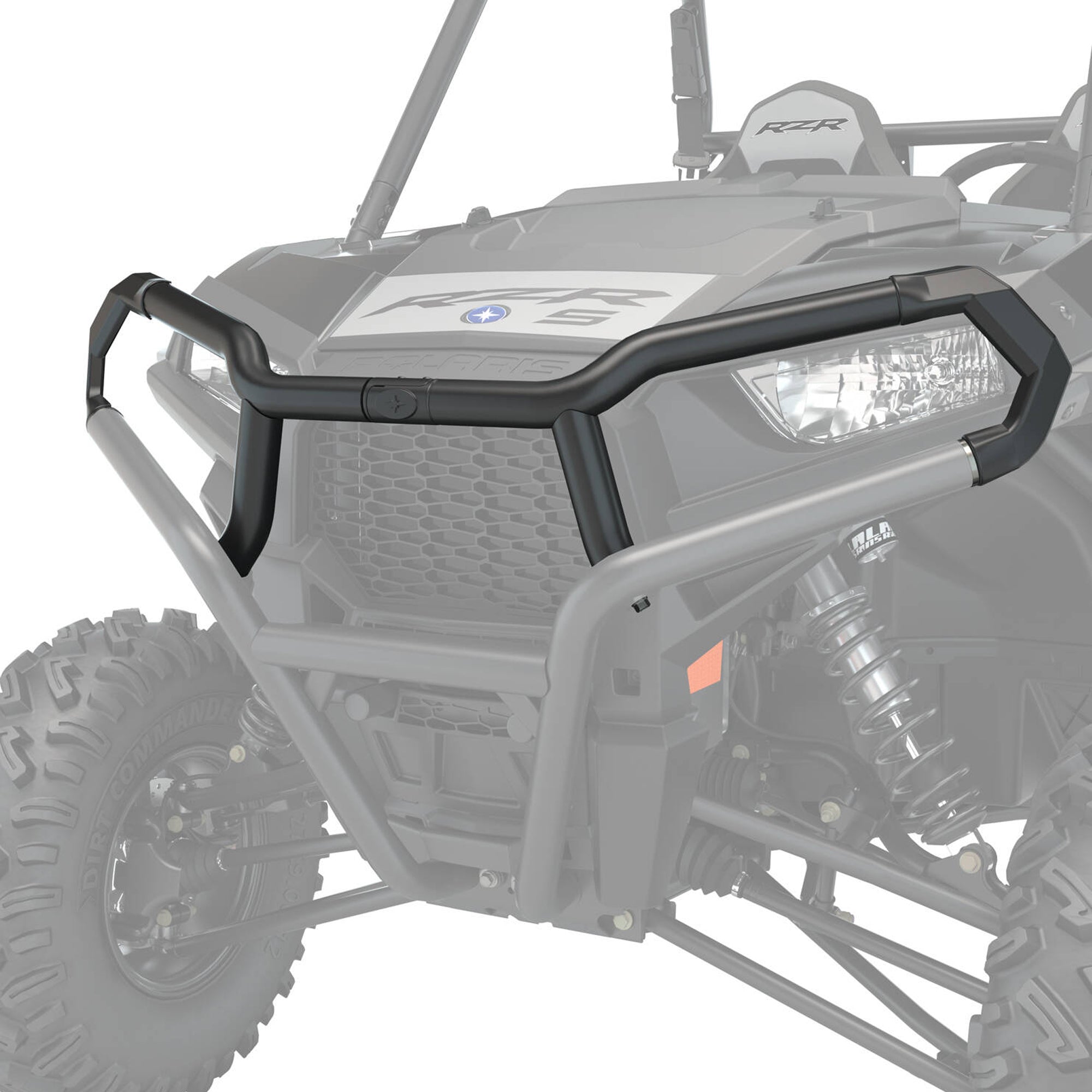 Polaris 2879451-458 Matte Black Front Extreme Bumper RZR XC 1000 900 XP XC