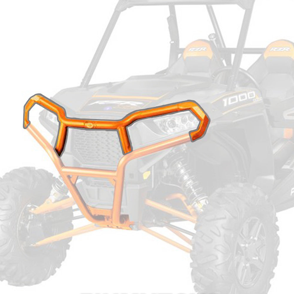 Polaris 2879451-589 Orange Madness Front Extreme Bumper RZR 900 S 2015
