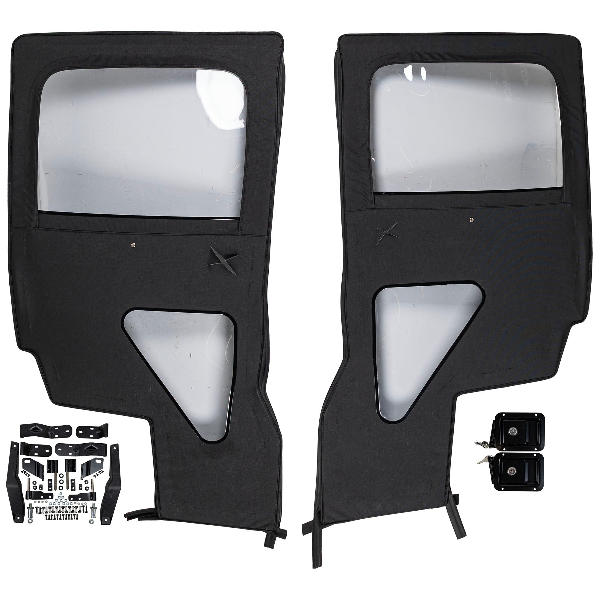 Polaris 2879964 Lock & Ride Rear Crew Canvas Doors | FixMyToys
