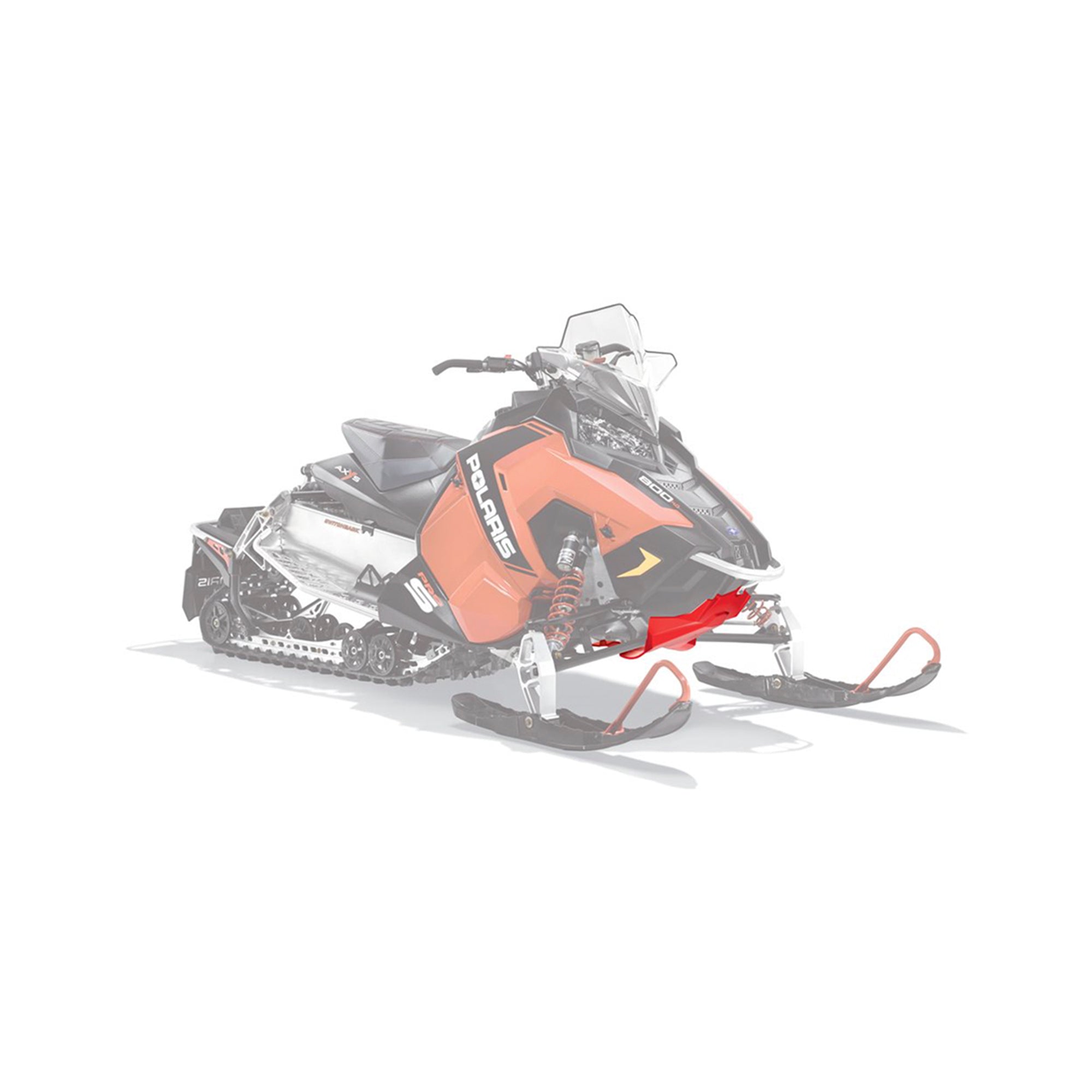 Polaris Indy Red Extreme Skid Plate 2880384-293