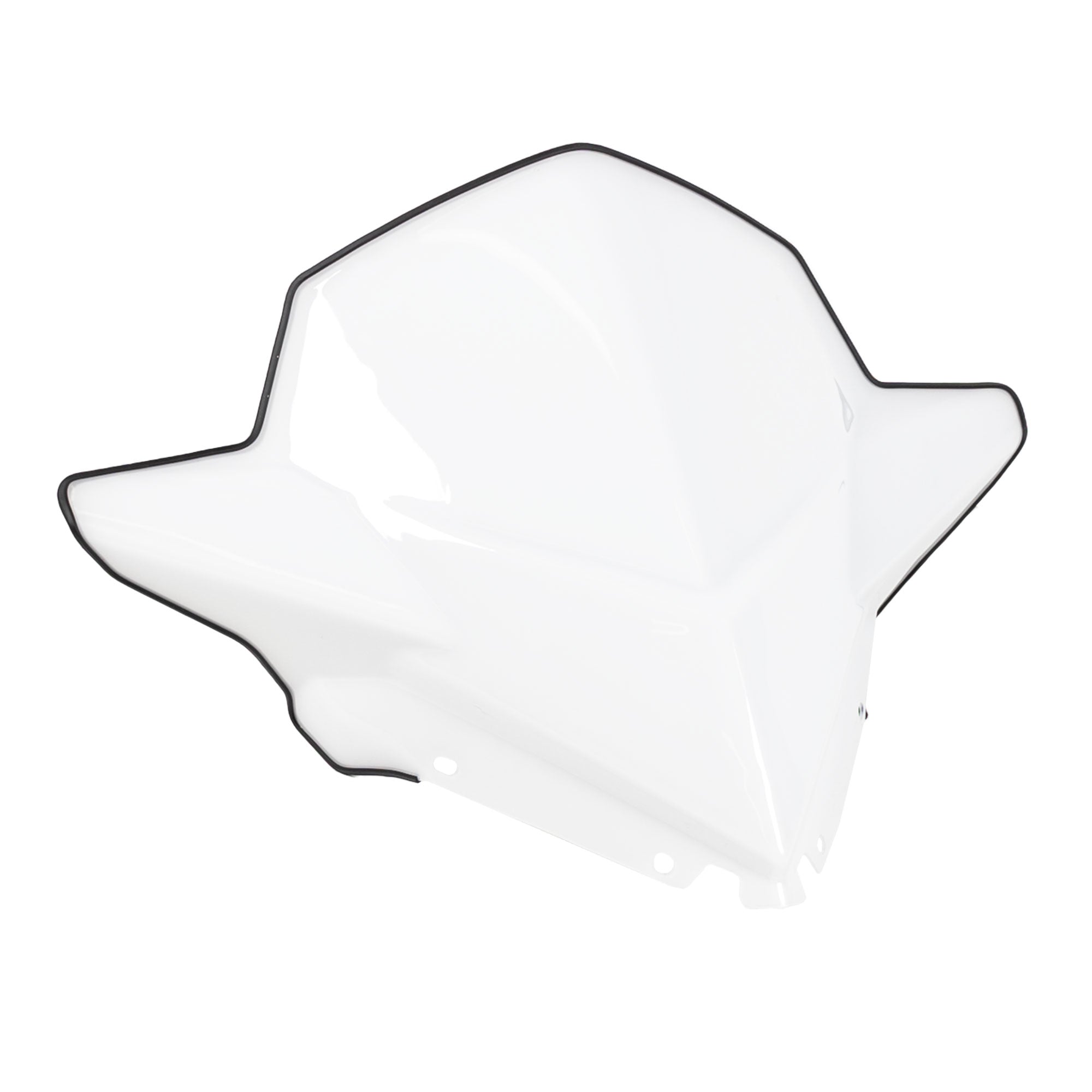 Polaris 2880391 18" White Mid Windshield Axys Rush Switchback Titan RMK SKS Snowmobile OEM