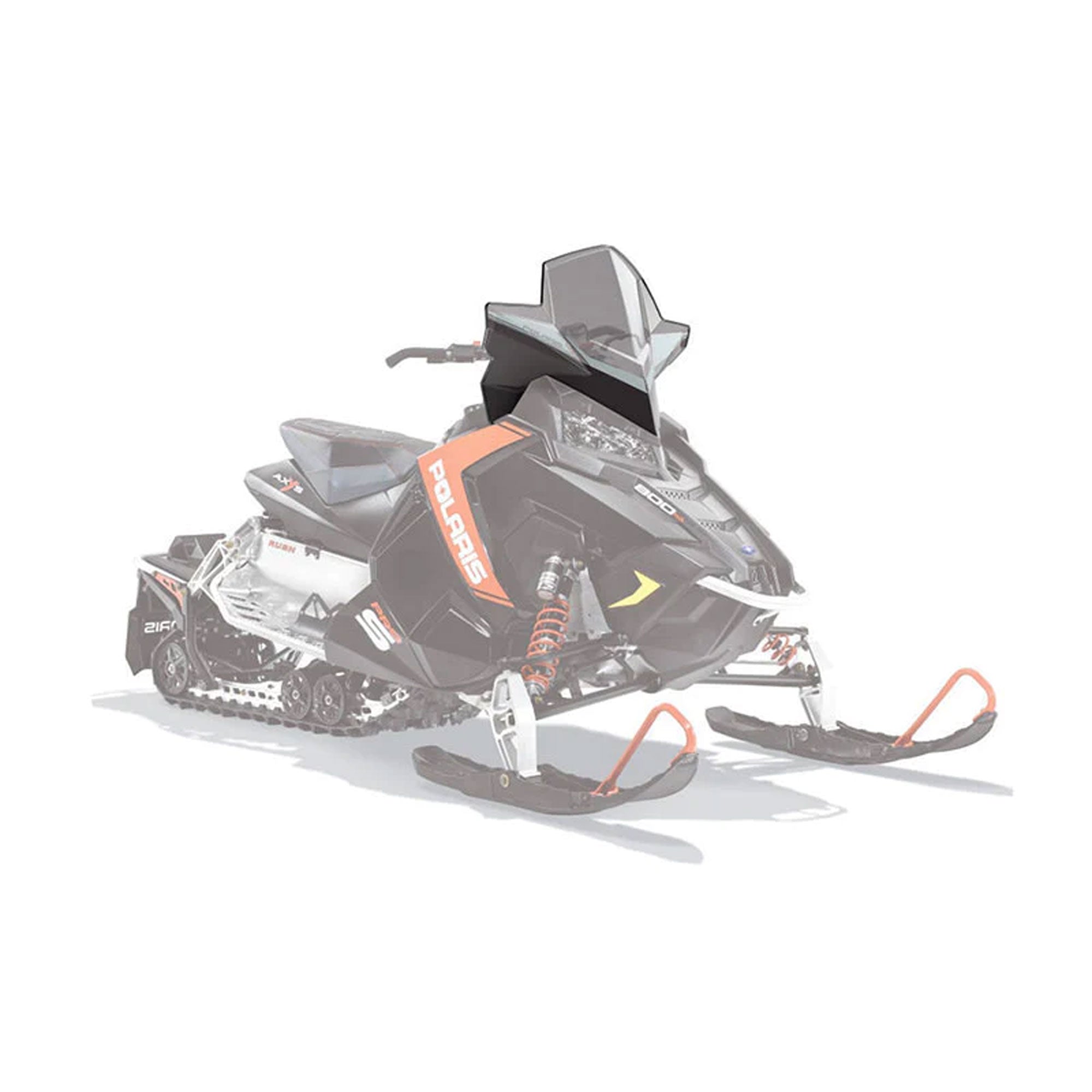 Polaris 2880394 Tall 20" Smoke Windshield Indy Rush Switchback 800 850 600 650