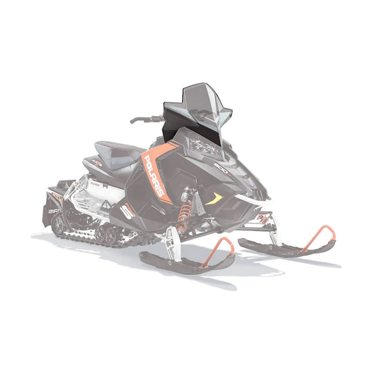 Polaris 2880394 Tall 20" Smoke Windshield Indy Rush Switchback 800 850 600 650