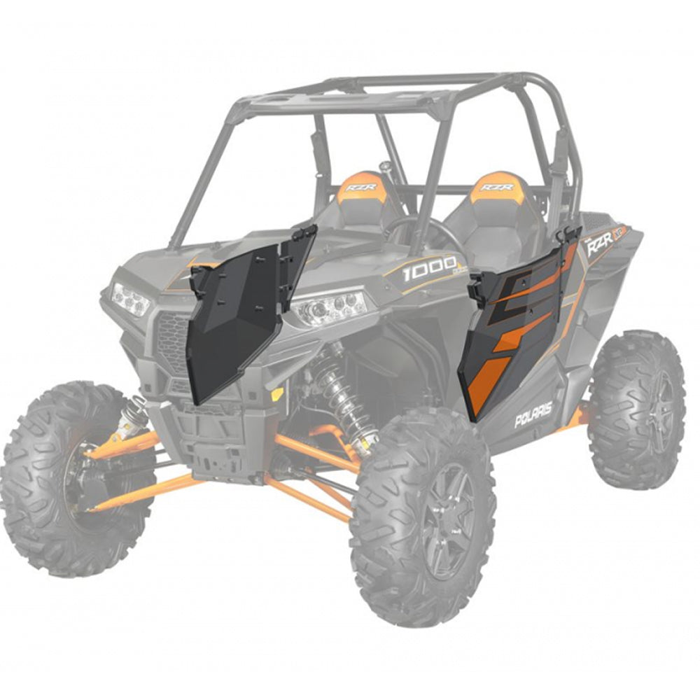 Polaris 2880499 Orange/Titanium Door Graphics RZR 900 XP 4 2013