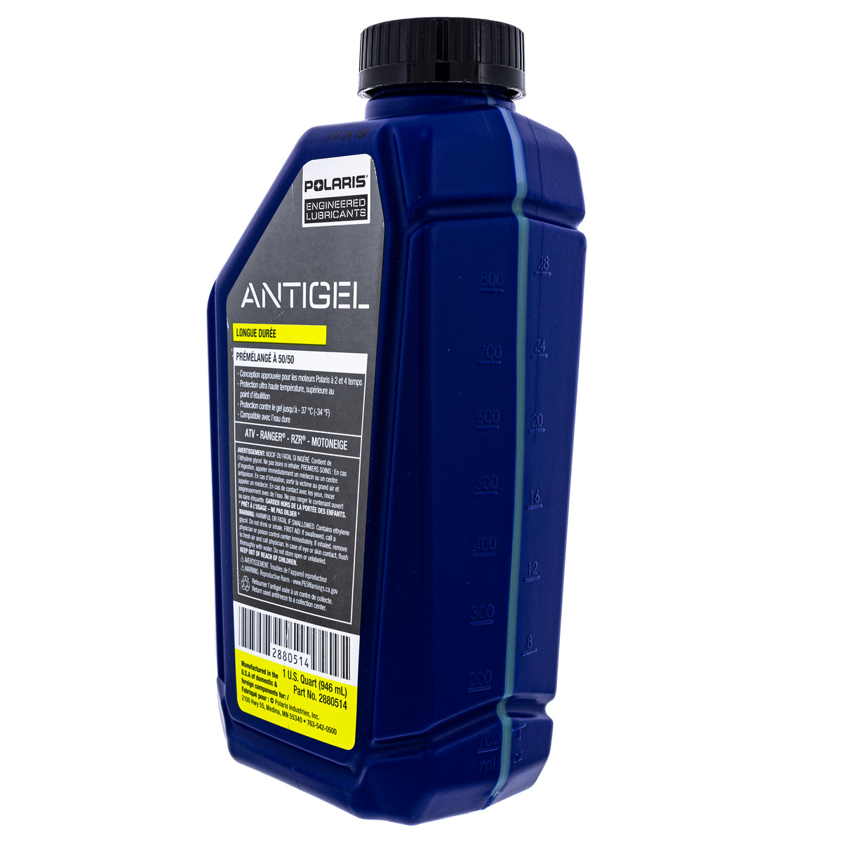 Polaris 2880514 Anti-Freeze 50 50 Premix 1 Quart ACE Ranger RZR Sportsman