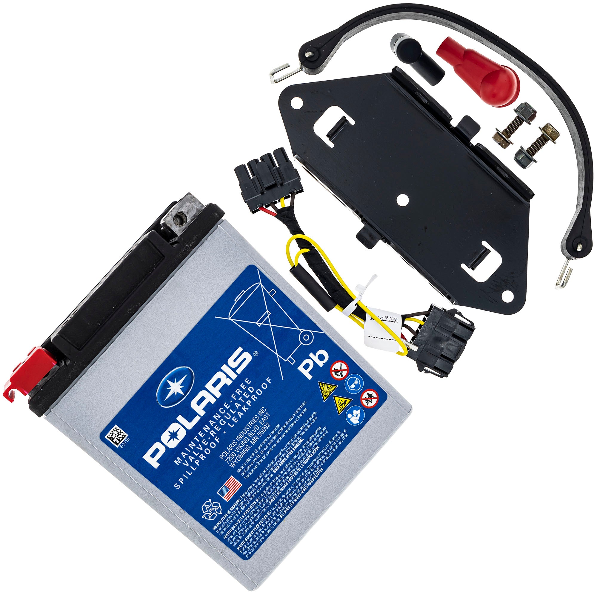 Polaris 2880555 Auxiliary Battery Kit Ranger Li-Ion EV 2015-2022