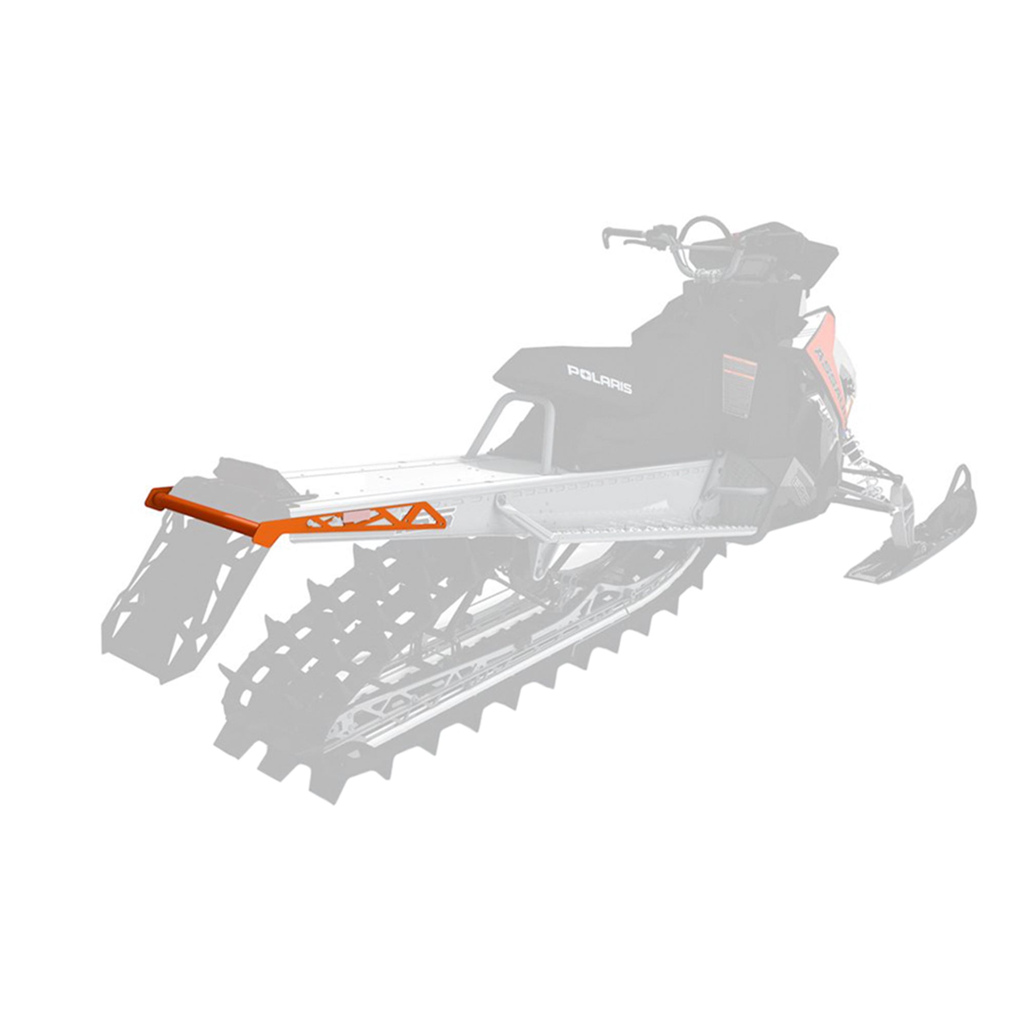 Polaris 2880993-647 Orange Burst Rear Elite Bumper Switchback RMK Voyager 800