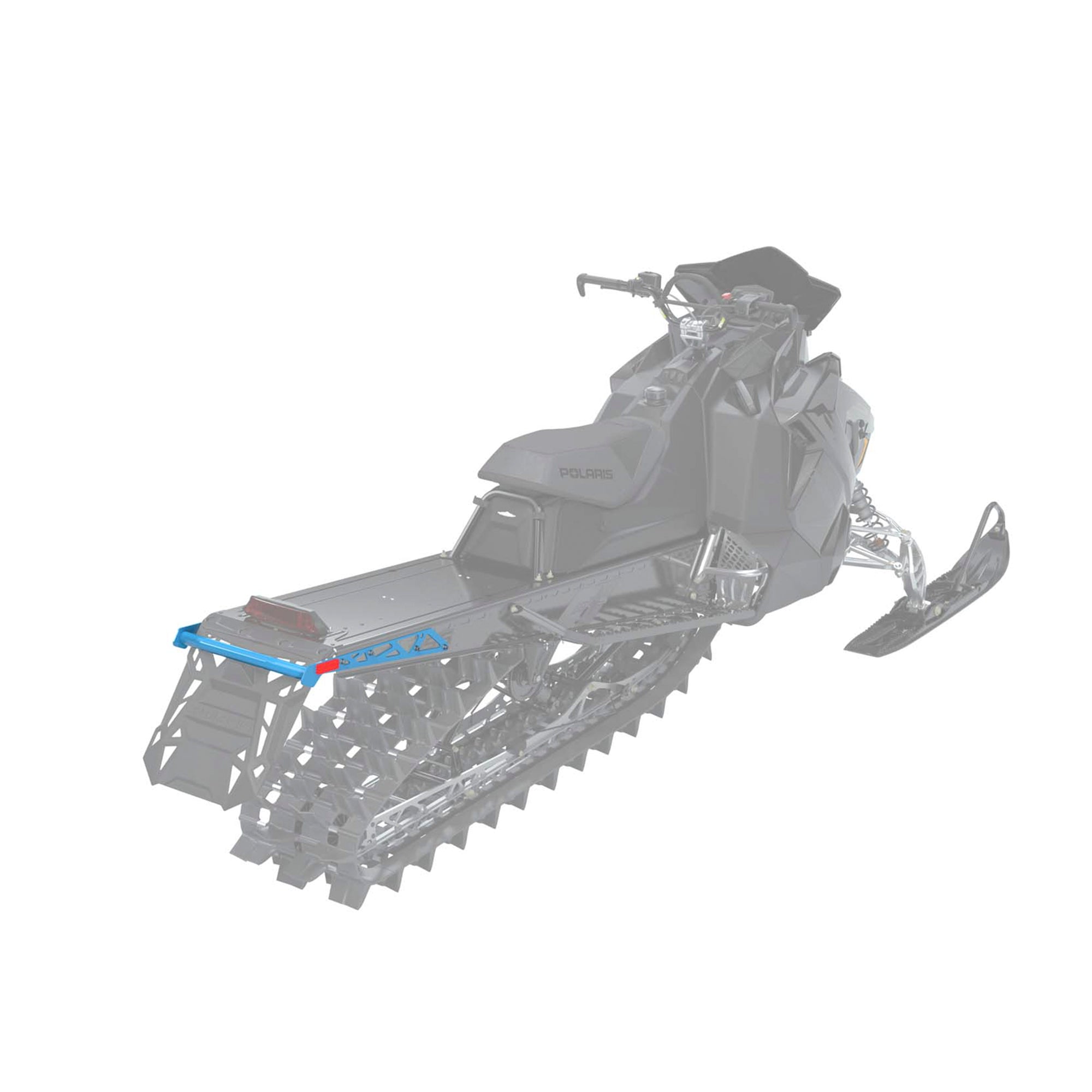 Polaris 2880993-737 Indian Sky Blue Rear Elite Bumper Switchback RMK Voyager 800