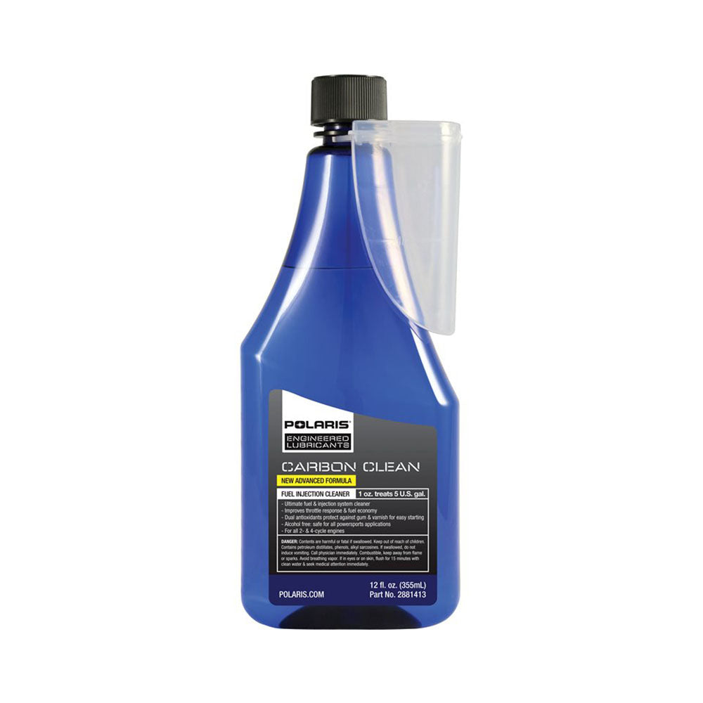 Polaris 2881413 Carbon Clean Fuel Injection Cleaner 12oz RZR Ranger Sportsman