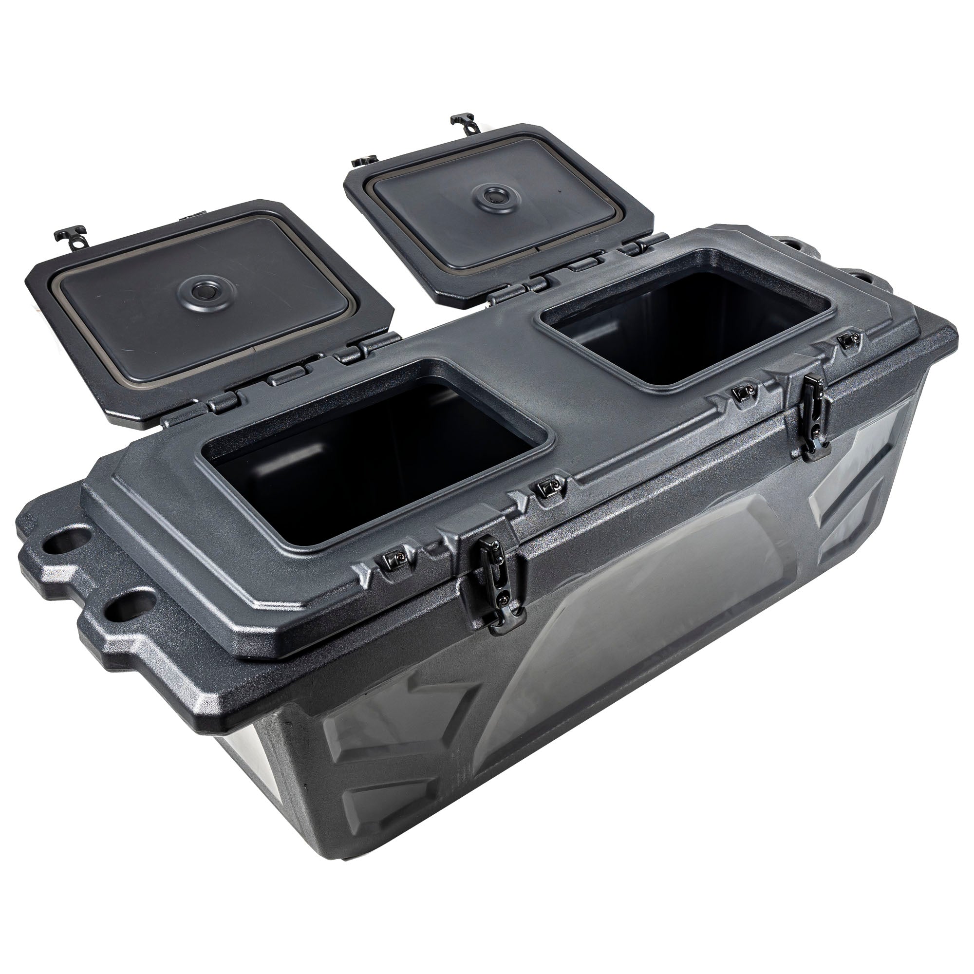 Polaris Lock & Ride Black Plastic Rear Cargo Box 2881527