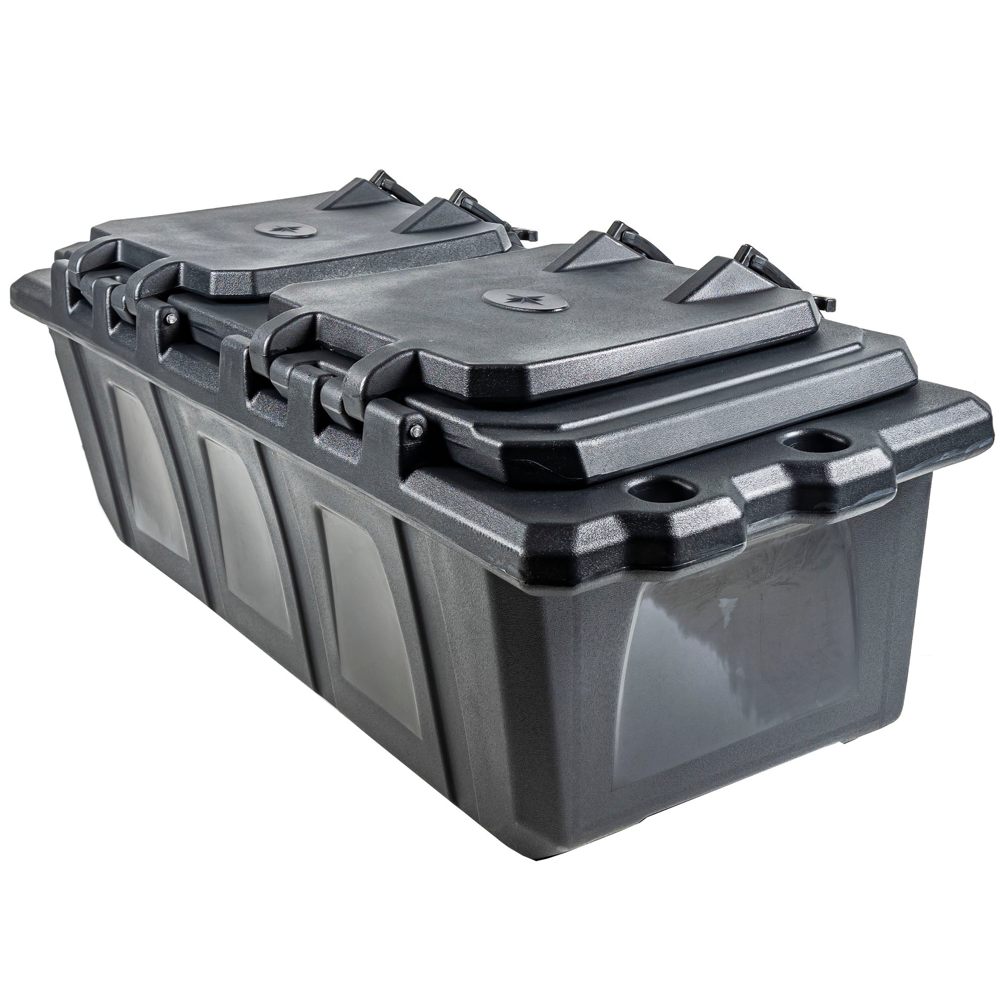 Polaris 2881527 Lock & Ride Black Plastic Rear Cargo Box General 1000 XP 4 Premium Troy