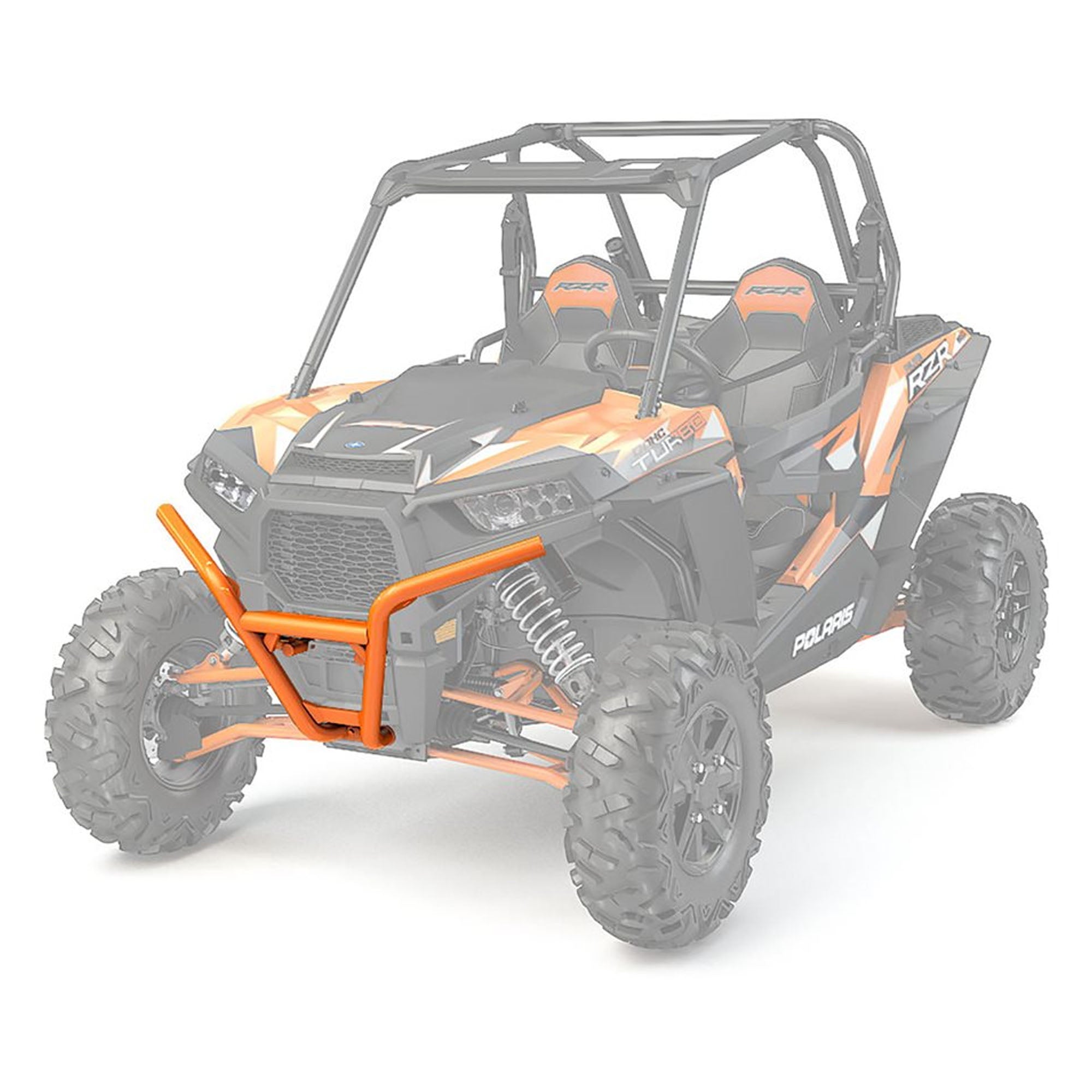 Polaris 2881583-446 Spectra Orange Front Low Profile Bumper